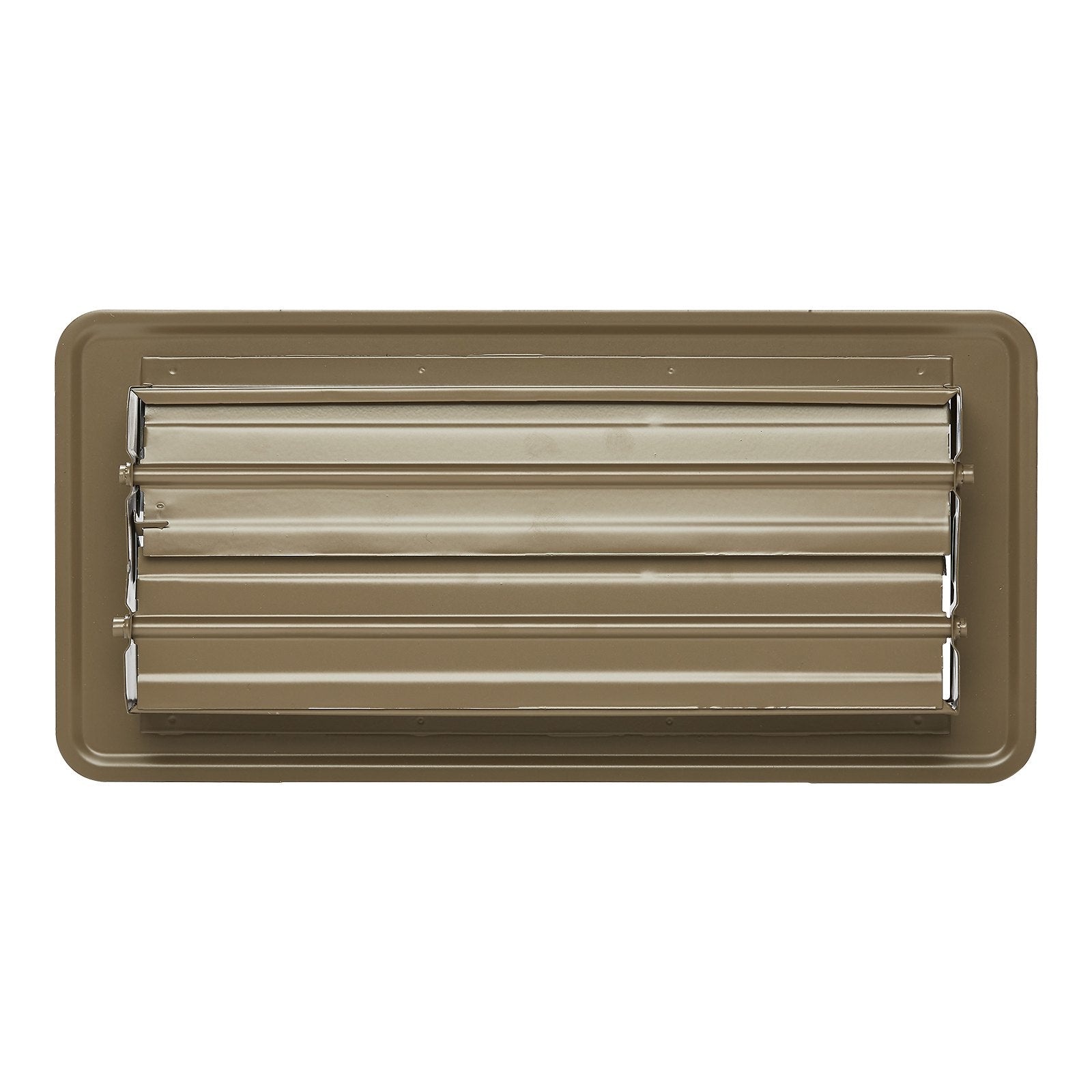 VEVOR Floor Registers 4 x 10 Inch 6-Pack Iron Floor Vents for HVAC Vents Brown