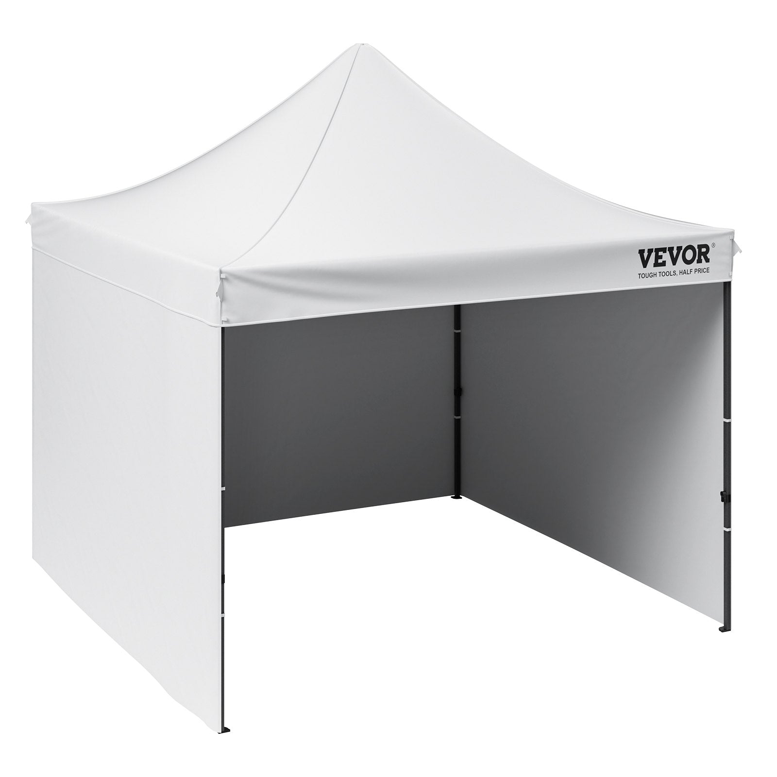 VEVOR 10x10 Pop up Canopy with Removable Sidewalls, Instant Canopies Portable Gazebo with Wheeled Bag, UV Resistant Waterproof, Enclosed Canopy Tent for Outdoor Events, Patio, Backyard, Party, Camping