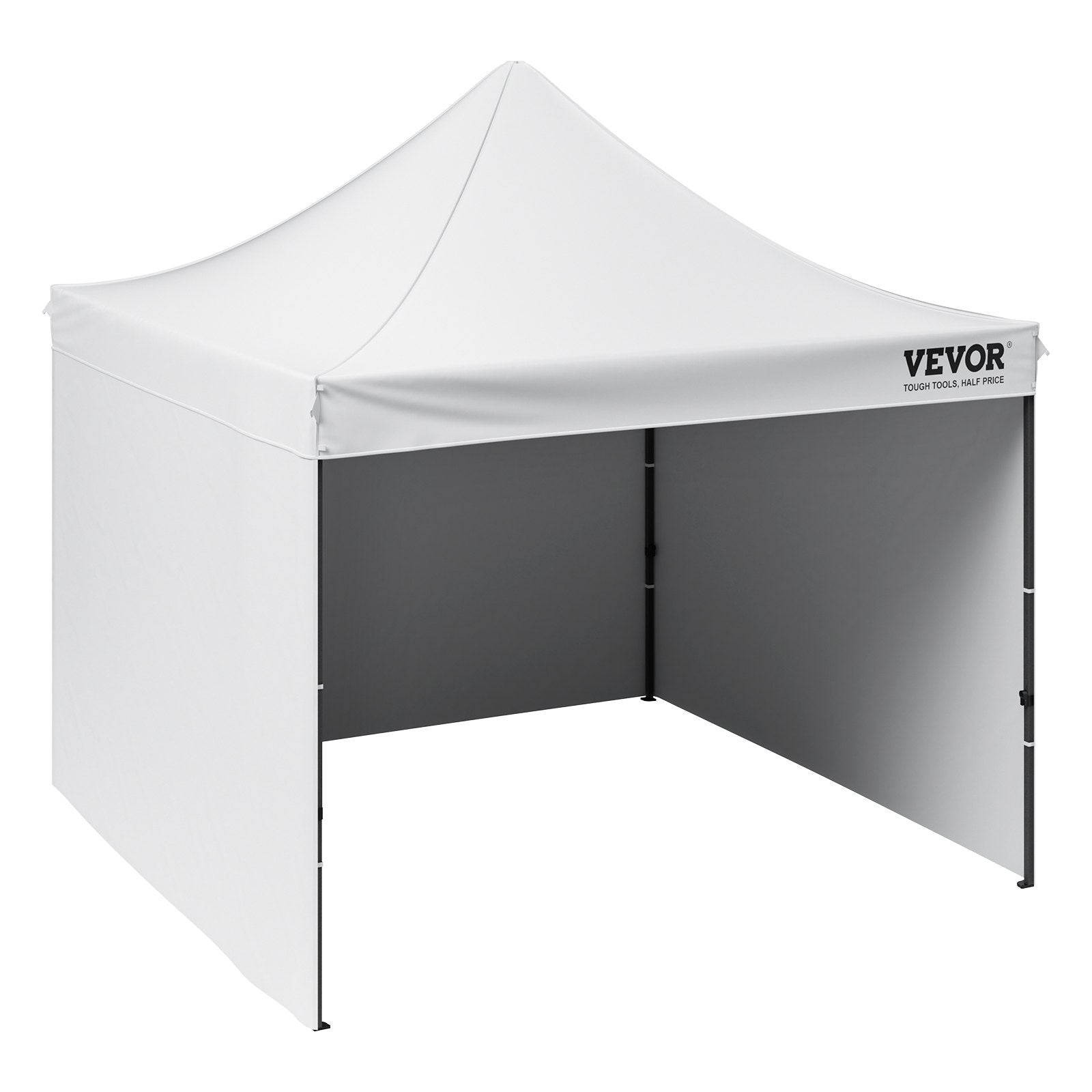 VEVOR 10x10 Pop up Canopy with Removable Sidewalls, Instant Canopies Portable Gazebo with Wheeled Bag, UV Resistant Waterproof, Enclosed Canopy Tent for Outdoor Events, Patio, Backyard, Party, Camping