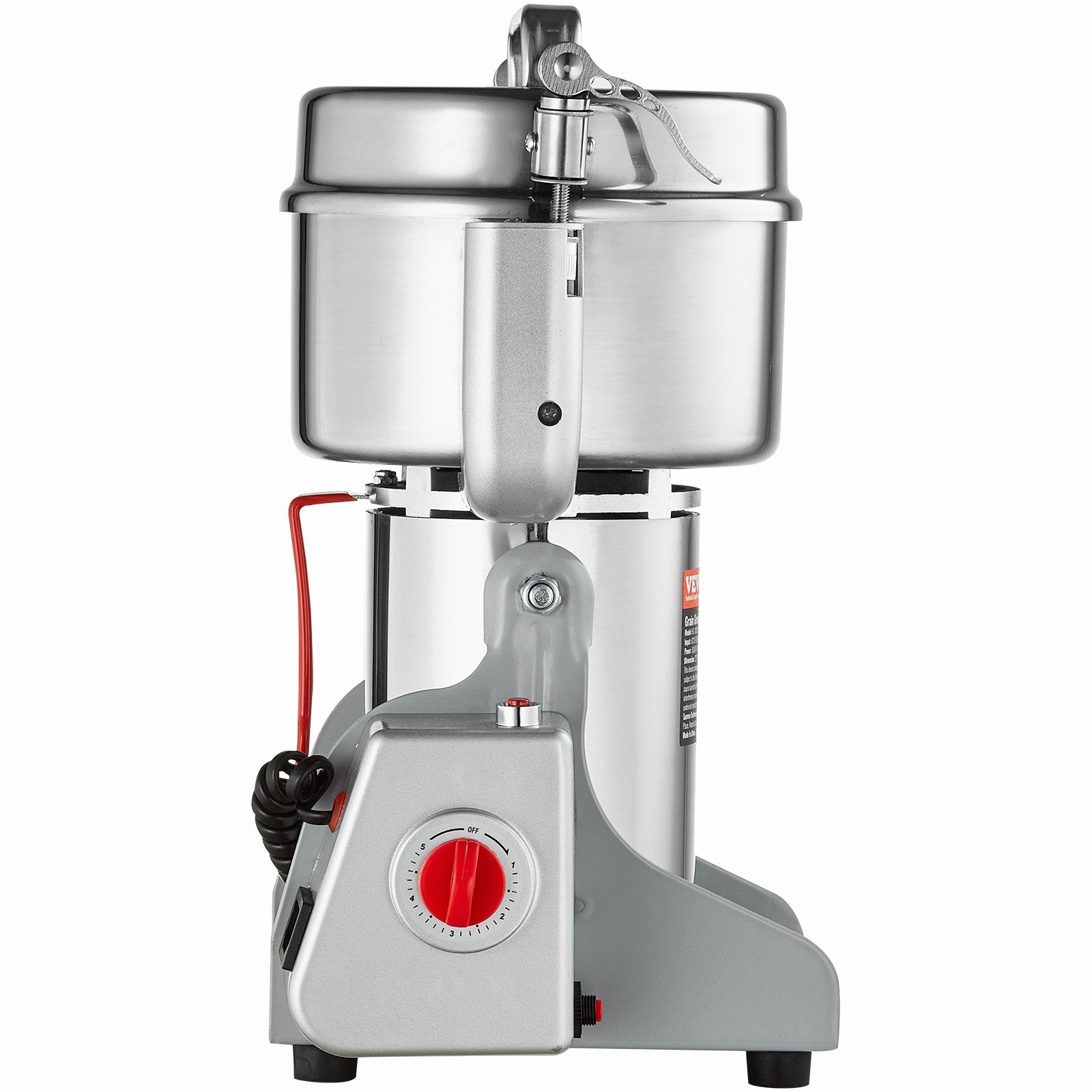 VEVOR 1000g Commercial Spice Grinder Electric Grain Mill Grinder High Speed