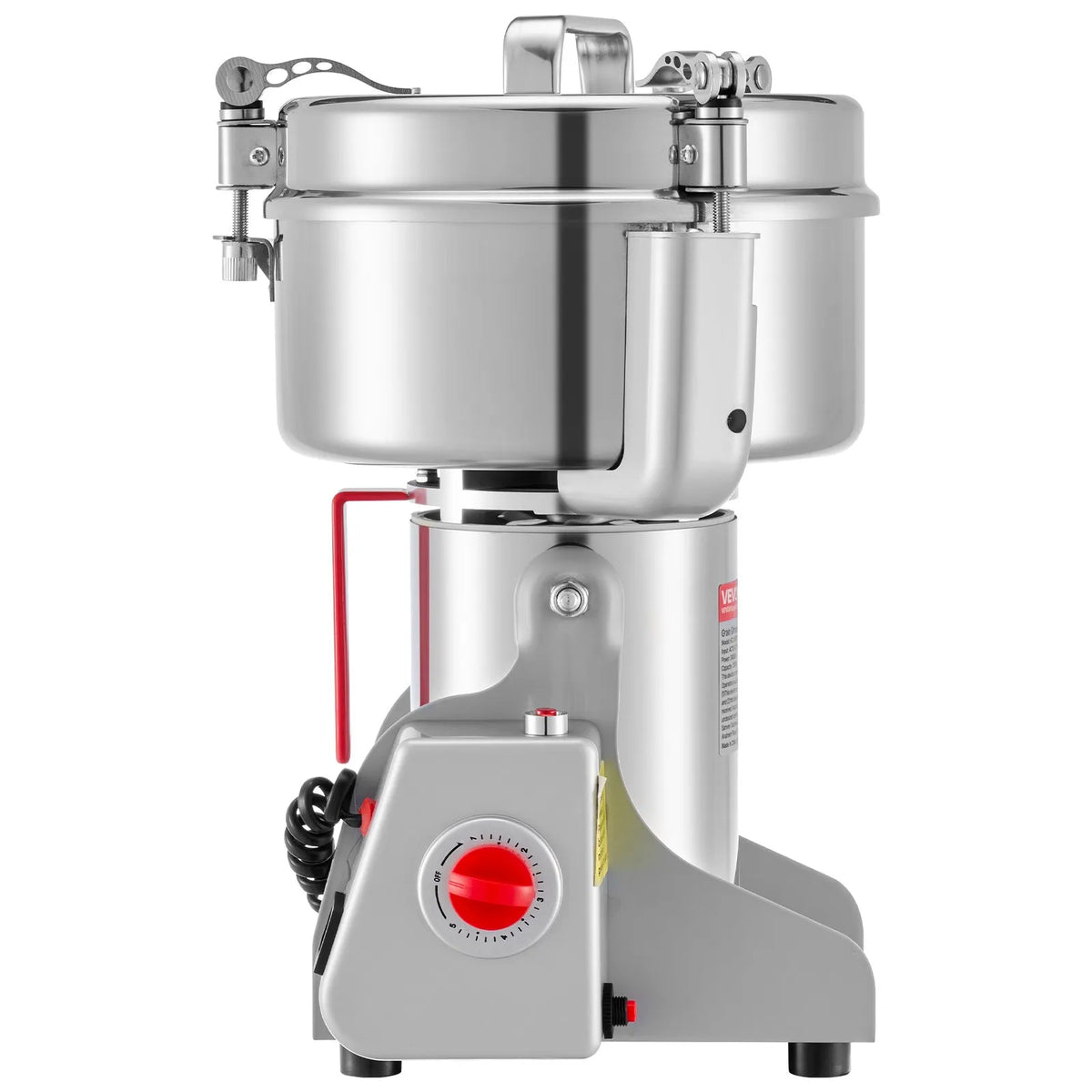 2500g Electric Grain Mill Grinder, 3400W High-Speed Dry Grinder