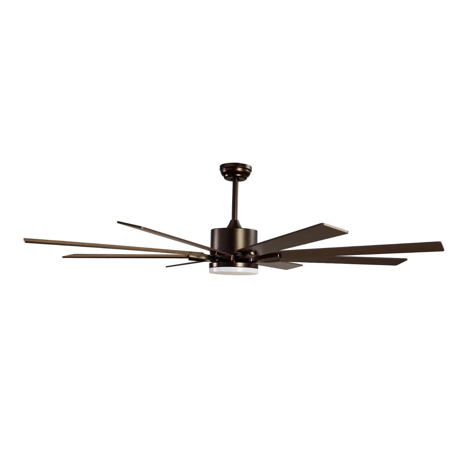 VEVOR 72In Ceiling Fan with Light 6-Speed Remote Control Reversible Motor Coffee