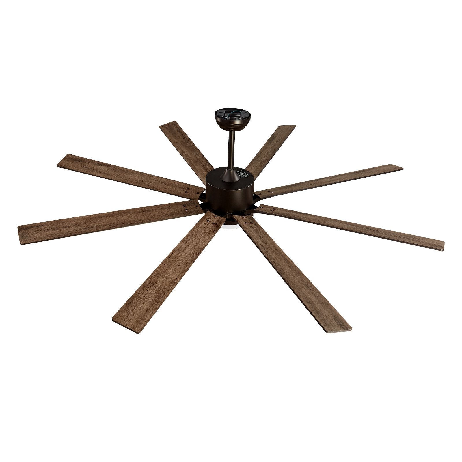 VEVOR 72In Ceiling Fan with Light 6-Speed Remote Control Reversible Motor Coffee
