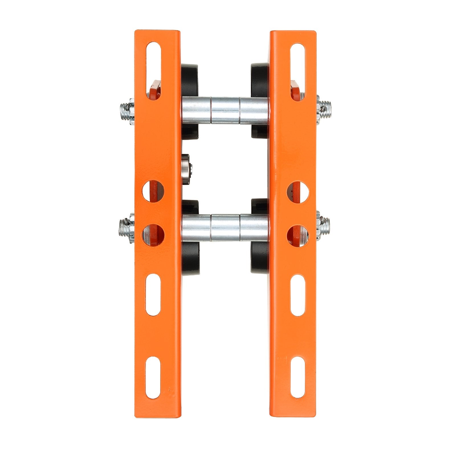 VEVOR Electric Hoist Manual Trolley, 1100 lbs/0.5 Ton Capacity for PA200 PA250 PA300 PA400 PA500, Push Beam Trolley with Dual Wheels, 2.36"-4.72" Adjustable Flange Width for Straight Curved I Beam