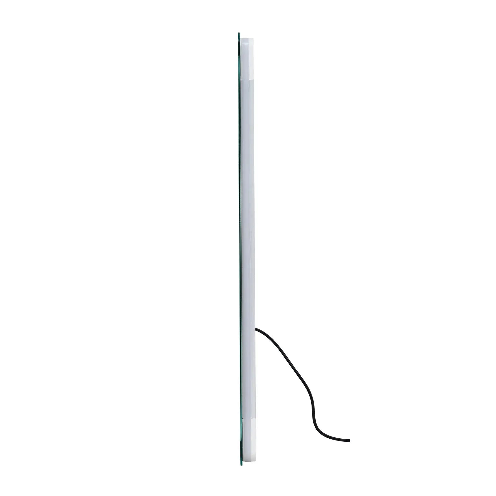 VEVOR LED Bathroom Mirror 3 Colors Anti-fog Wall Mounted Vanity Mirror 32" x 48"