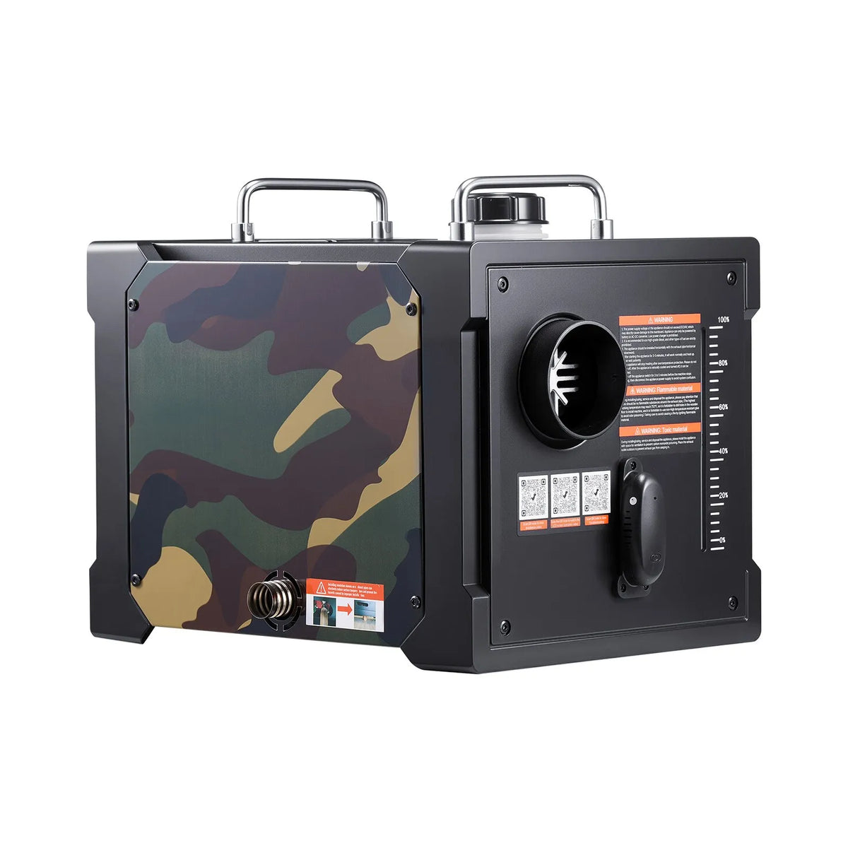 8KW Diesel Heater 12V/24V, Portable All-in-One Air Heater with Bluetooth App, Remote & LCD Control – 1.9 Gal Tank