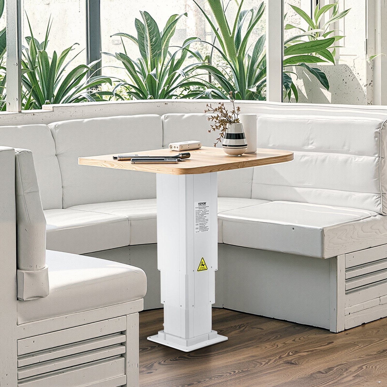 VEVOR 176 lbs Adjustable Electric Lifting Column System 14.2-31.1 in Height Range