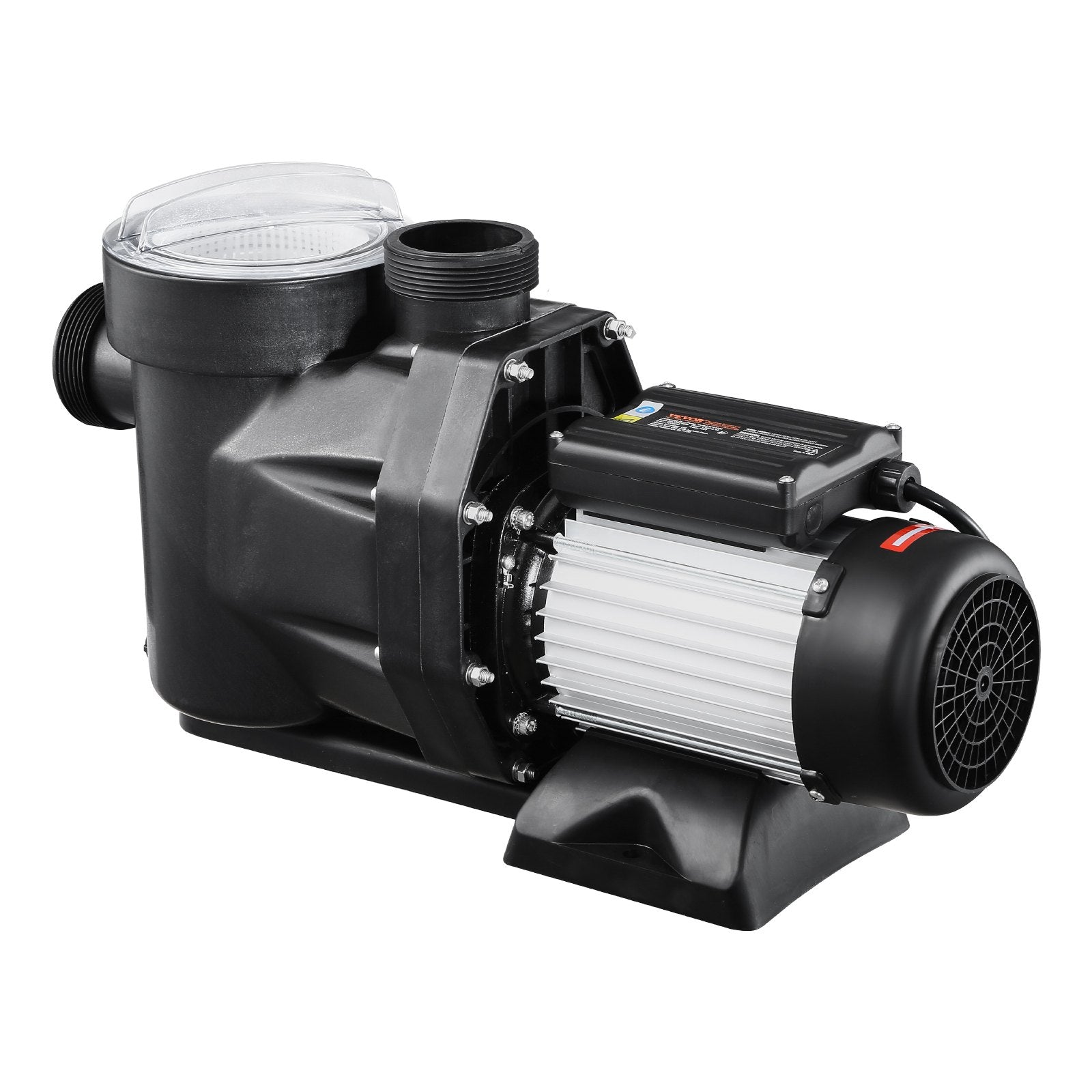 VEVOR 1.5 HP Above Ground Swimming Pool Pump Single Speed 122 GPM 3450 RPM 220V