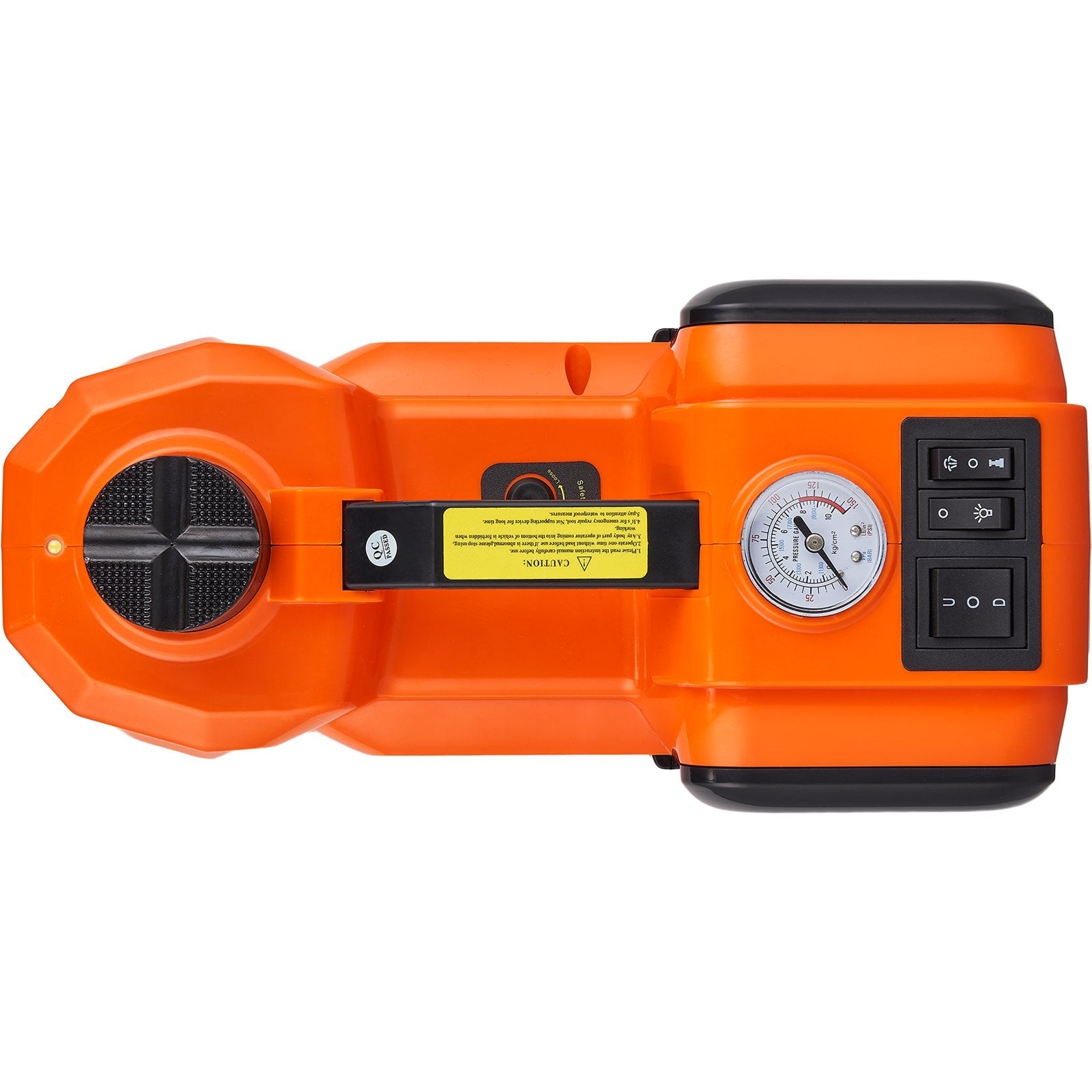 VEVOR Electric Hydraulic Car Floor Jack 5 Ton 12V Built-in Tire Inflator Pump