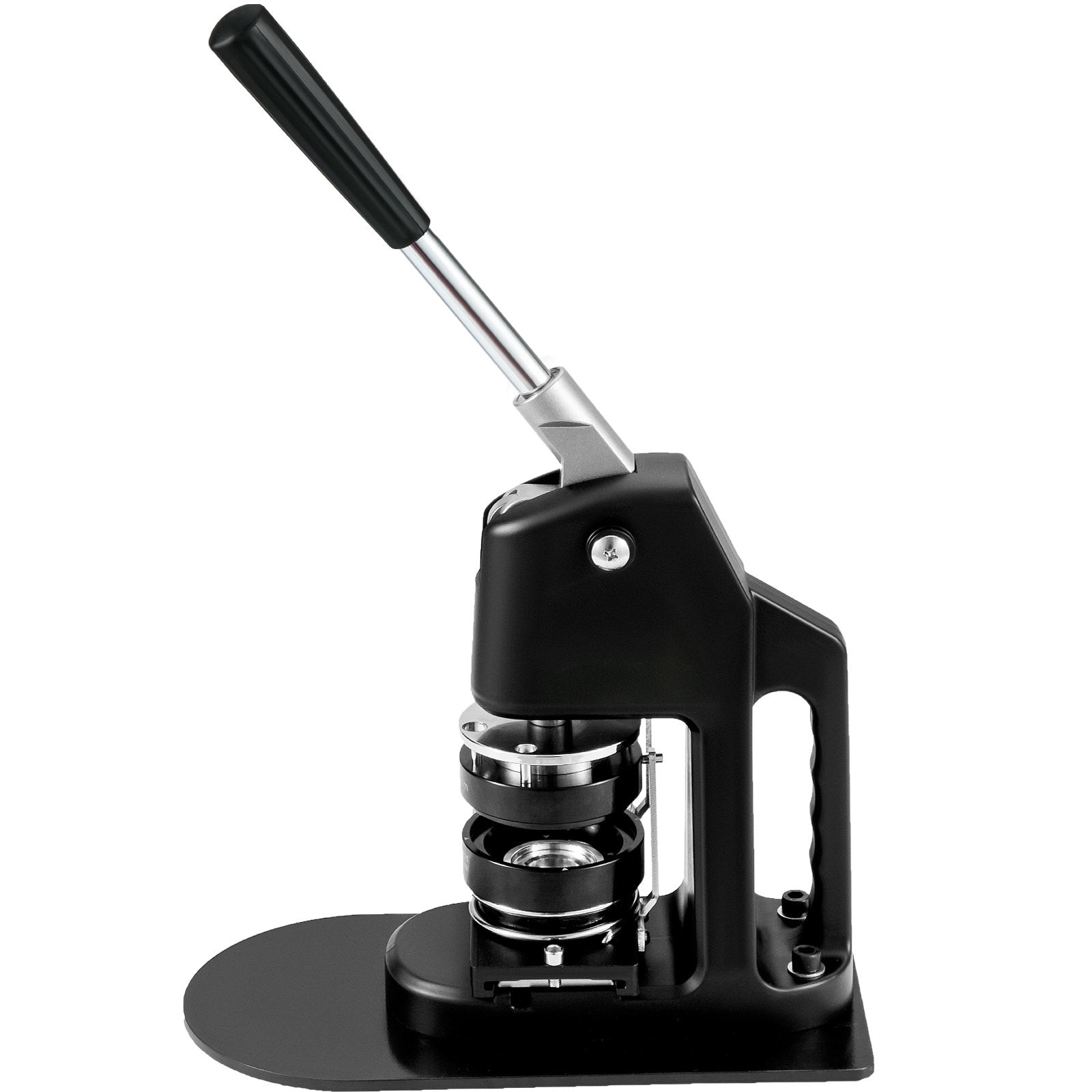 VEVOR Button Maker Machine, Multiple Sizes 1+2.25 Inch Badge Punch Press Kit, Children DIY Gifts Pin Maker, Button Making Supplies with 500pcs Button Parts & Circle Cutter & Magic Book