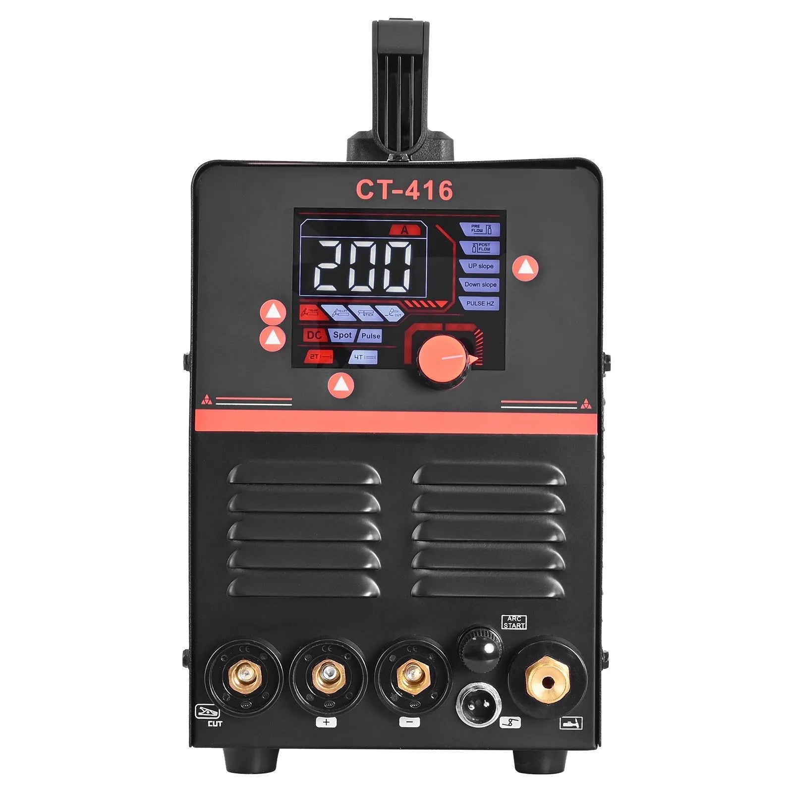 VEVOR 3-in-1 Plasma Cutter Welder Combo - CUT/TIG/MMA, 50A Non-Contact Cutting Machine & 200A TIG Stick Welder, Digital 110/220V Dual Voltage with 2T/4T/PA/PT Function for Home Repairs Workshops