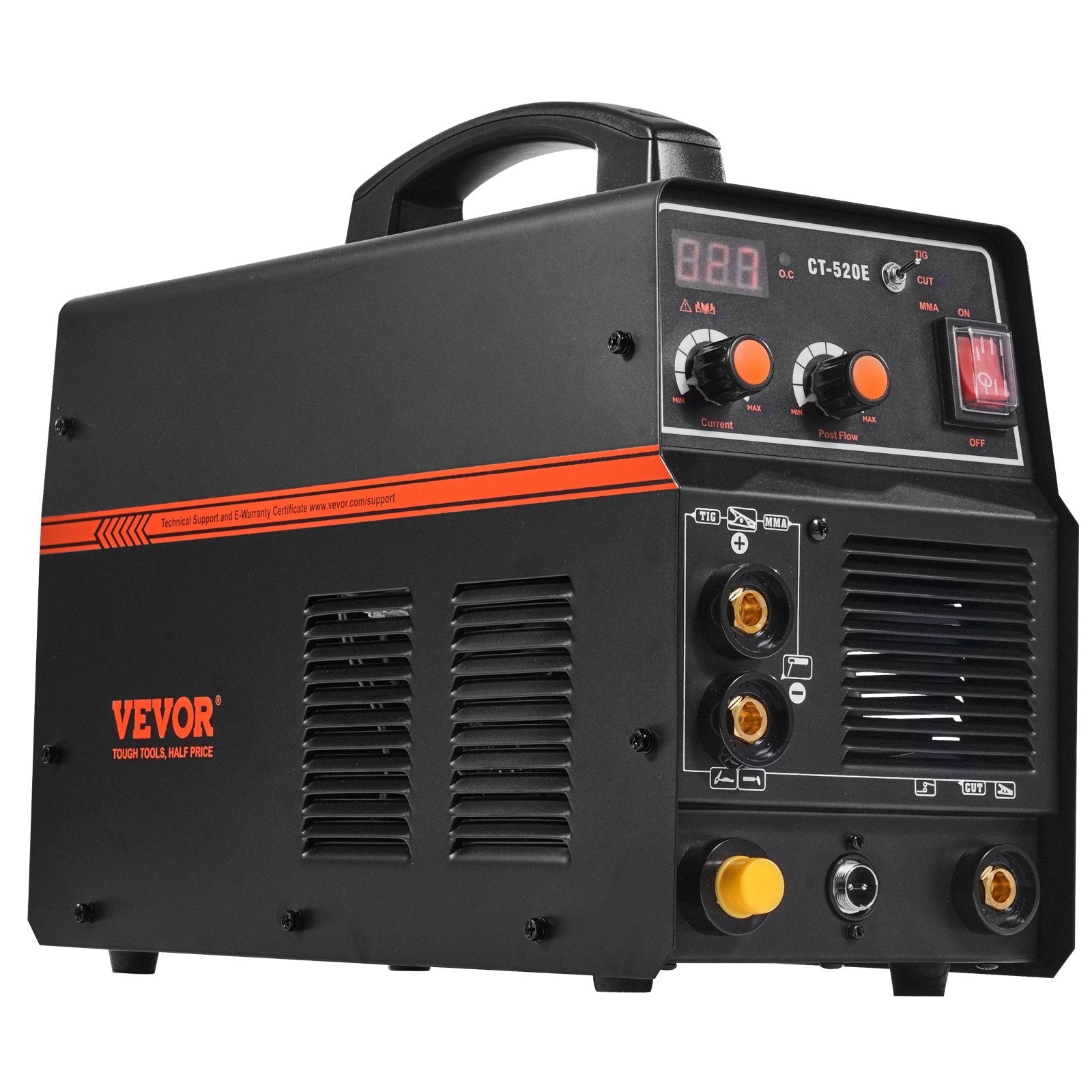 VEVOR 3 in 1 Plasma Cutter Welder Machine CT-520E TIG/MMA Plasma Cutter Combo