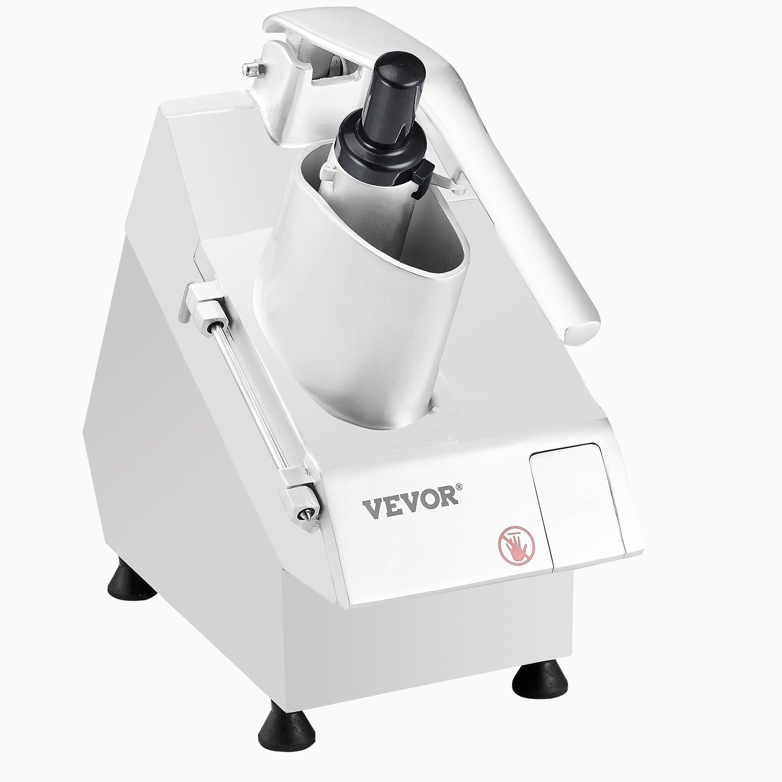 VEVOR Food Processor & Vegetable Chopper w/ 6 Blades Food-Grade Stainless Steel