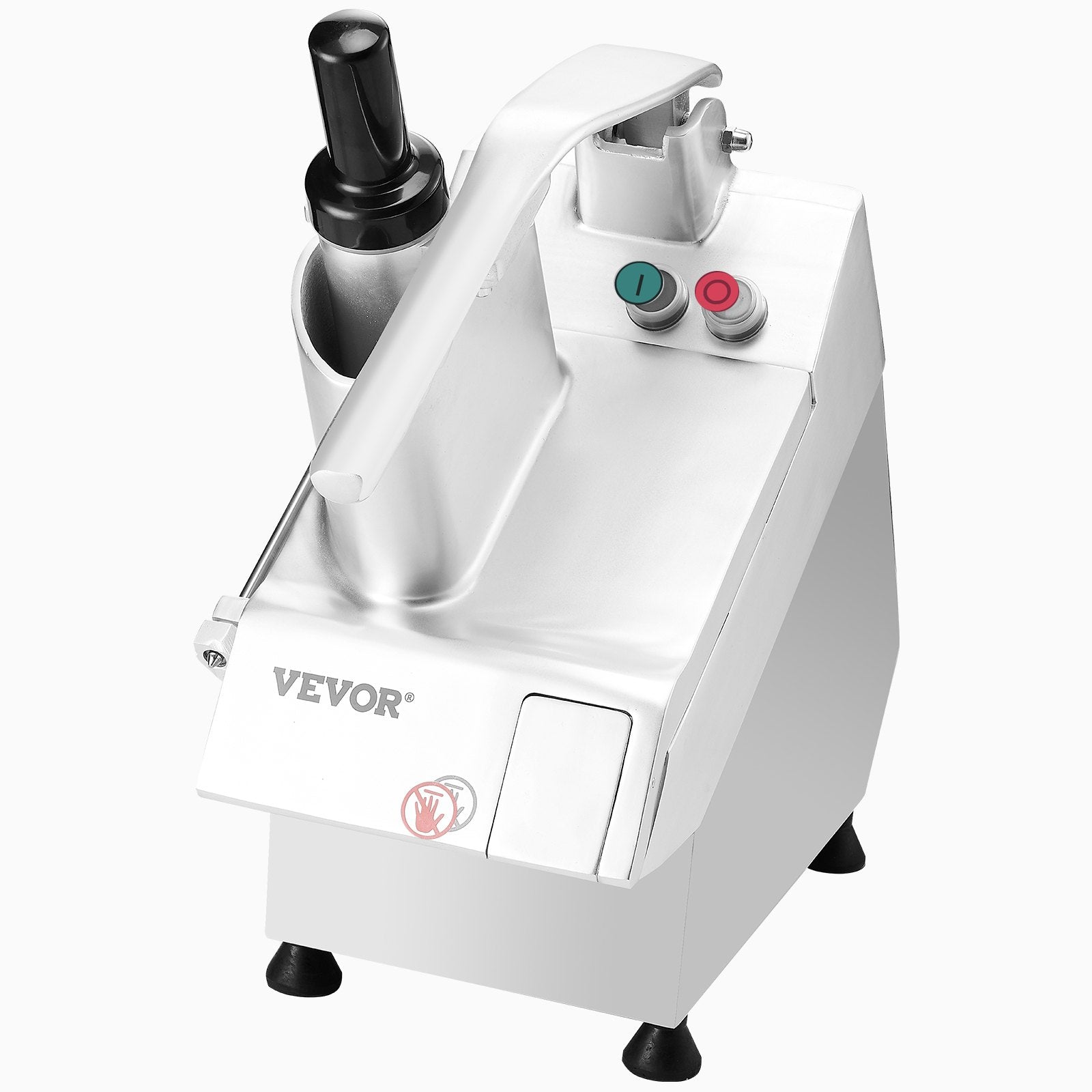 VEVOR Food Processor & Vegetable Chopper w/ 6 Blades Food-Grade Stainless Steel