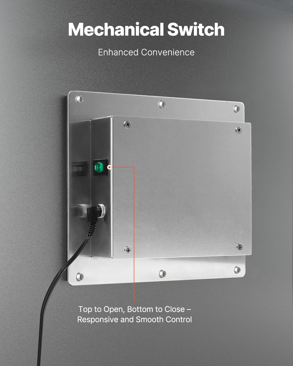 VEVOR HVAC Air Purifier Whole House 18W 9inch UV Light in Duct PCO Technology