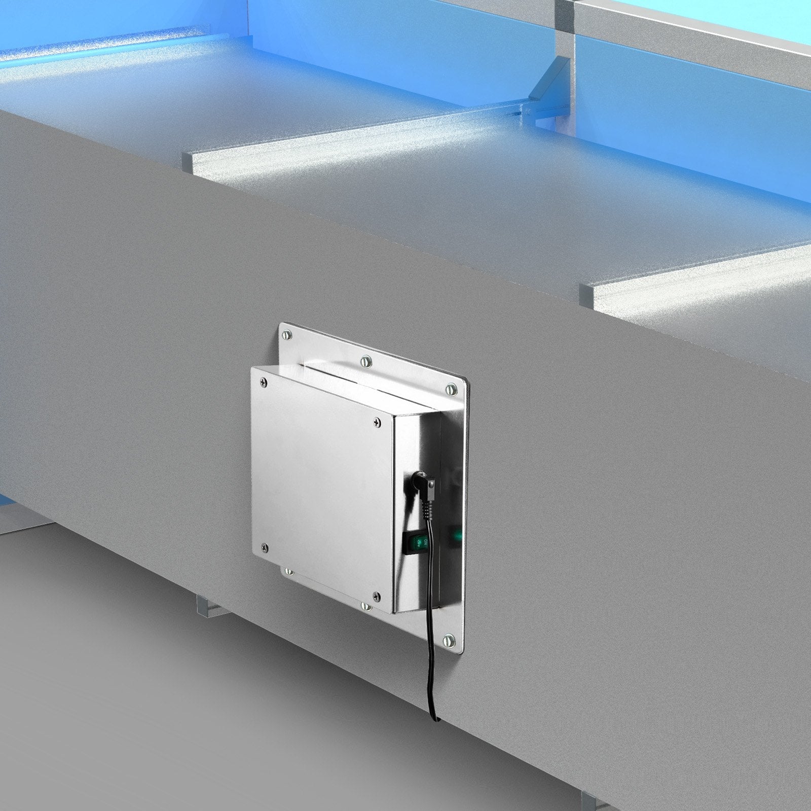 VEVOR HVAC Air Purifier Whole House 18W 9inch UV Light in Duct PCO Technology