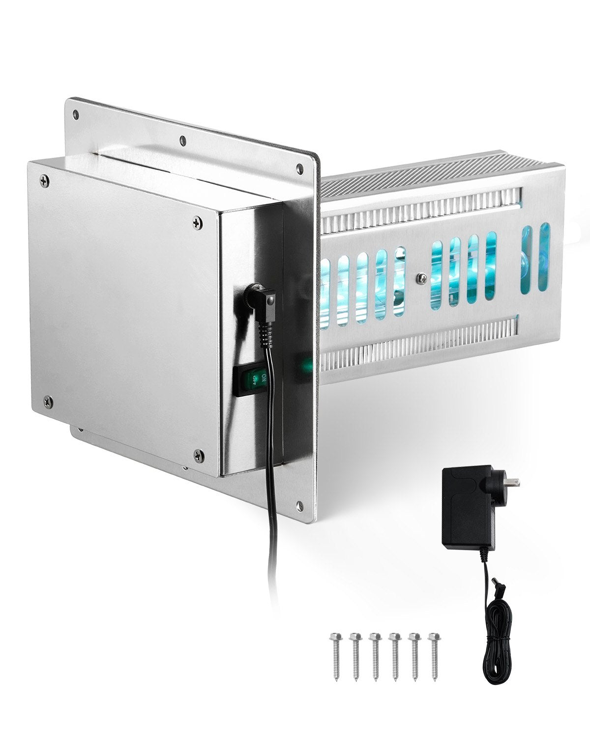 VEVOR HVAC Air Purifier Whole House 18W 9inch UV Light in Duct PCO Technology