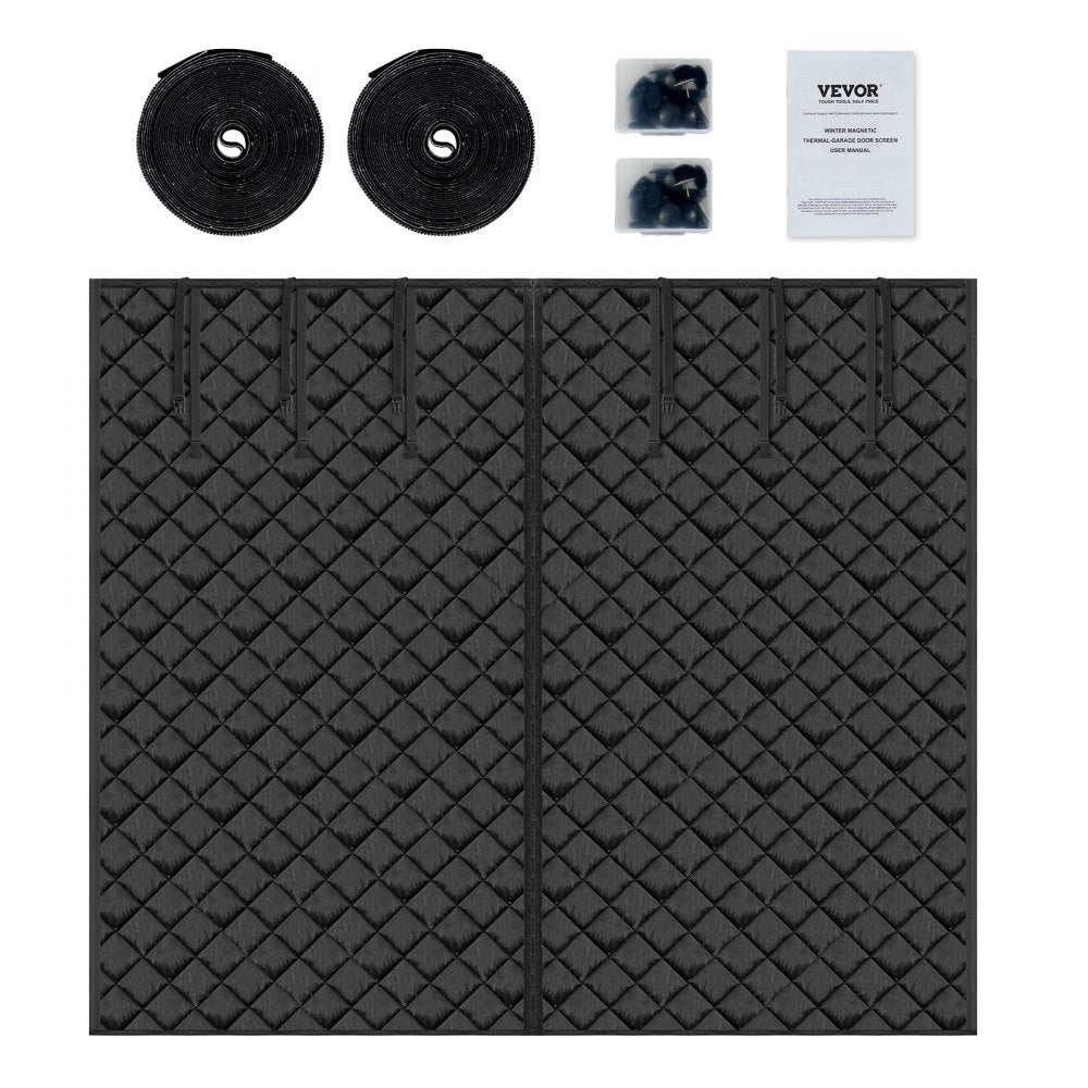 VEVOR Garage Door Screen for Winter 10.3 x 8.14 ft Garage Door Insulation Kit