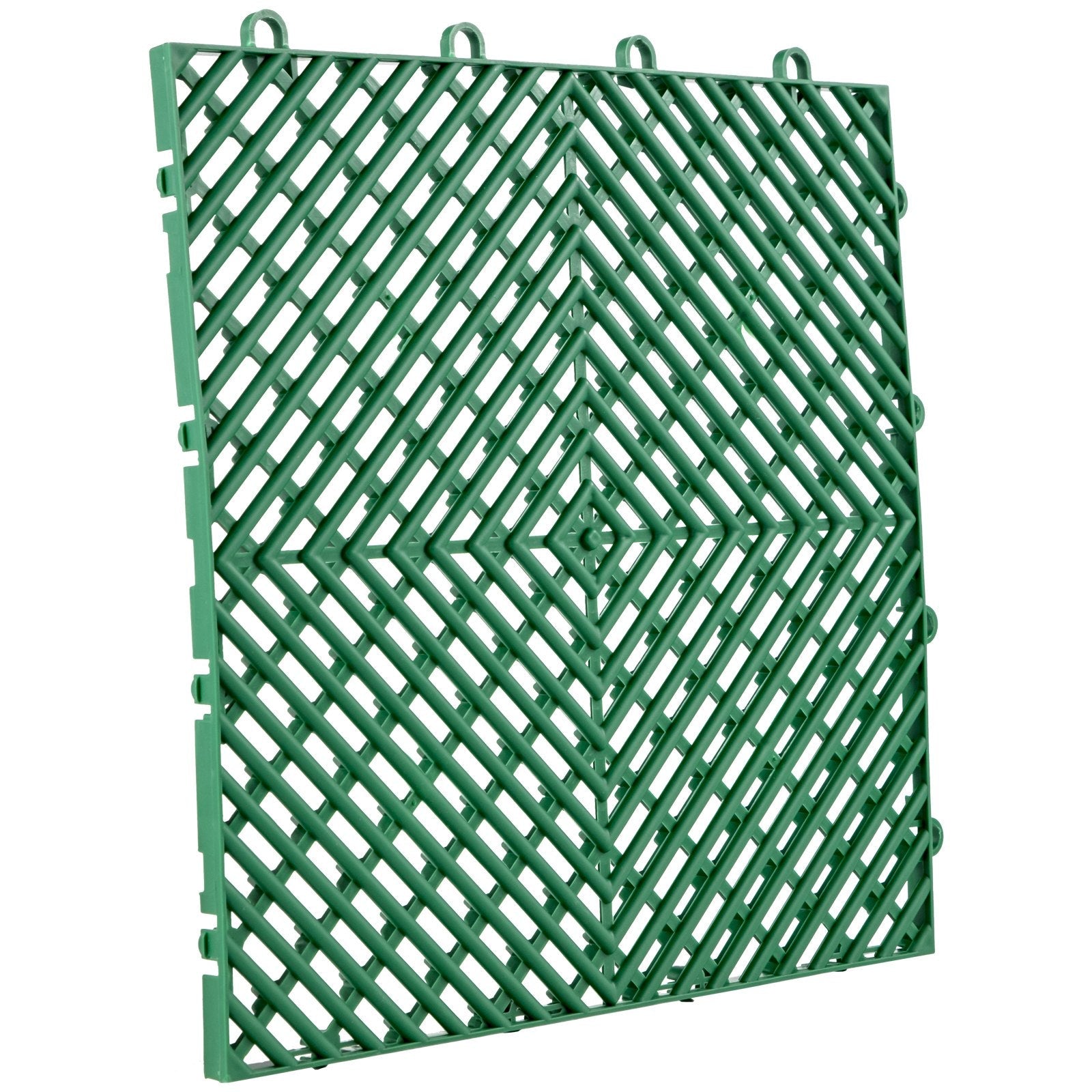 VEVOR Tiles Interlocking 50 PCS Green, Drainage Tiles 12x12x0.5 Inches, Deck Tiles Outdoor Floor Tiles, Outdoor Interlocking Tiles, Deck Flooring for Pool Shower Bathroom Deck Patio Garage