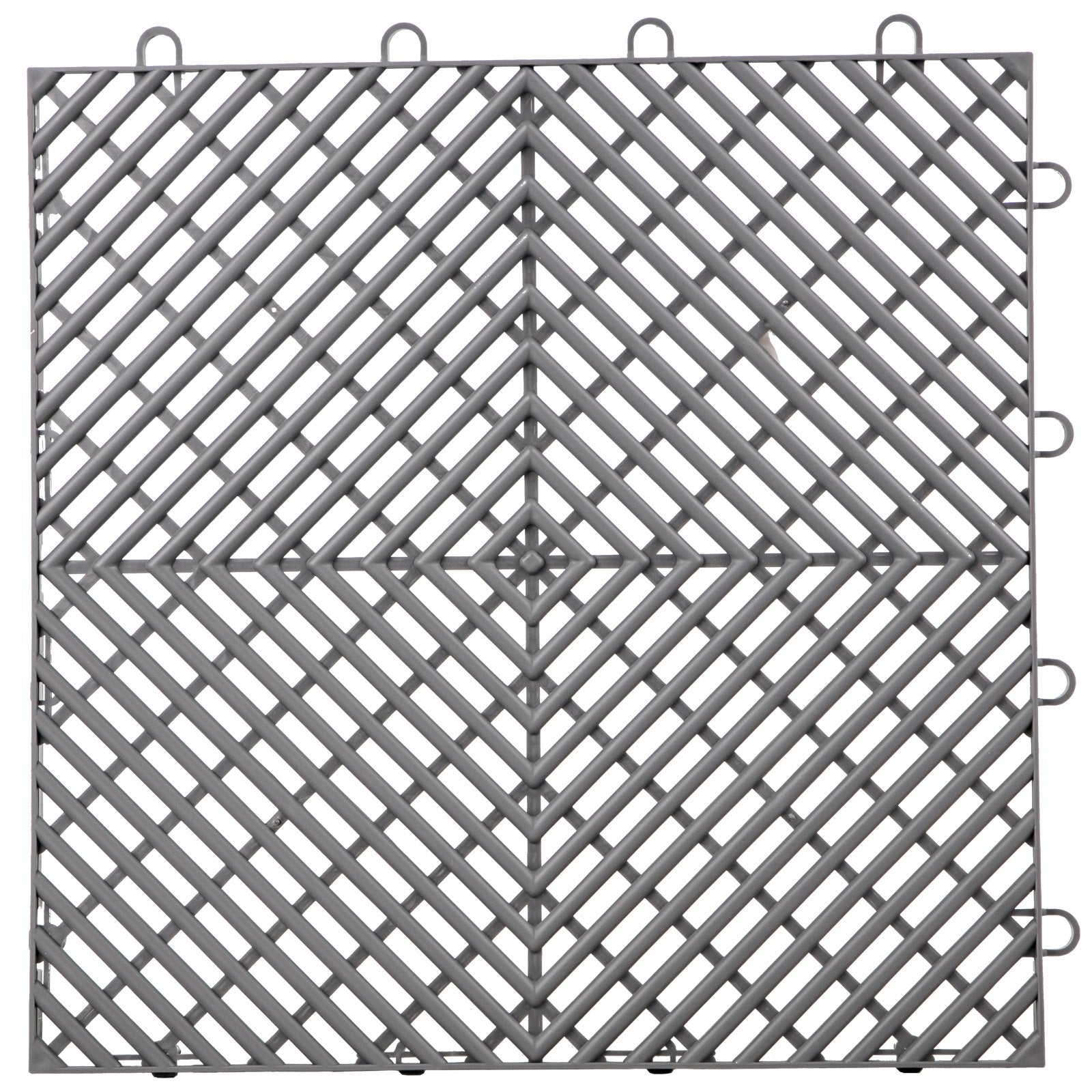 VEVOR Rubber Tiles Interlocking 55 PCS Gary, Drainage Tiles 12x12x0.5 Inches, Deck Tiles Outdoor Floor Tiles, Outdoor Interlocking Tiles, Deck Flooring for Pool Shower Bathroom Deck Patio Garage