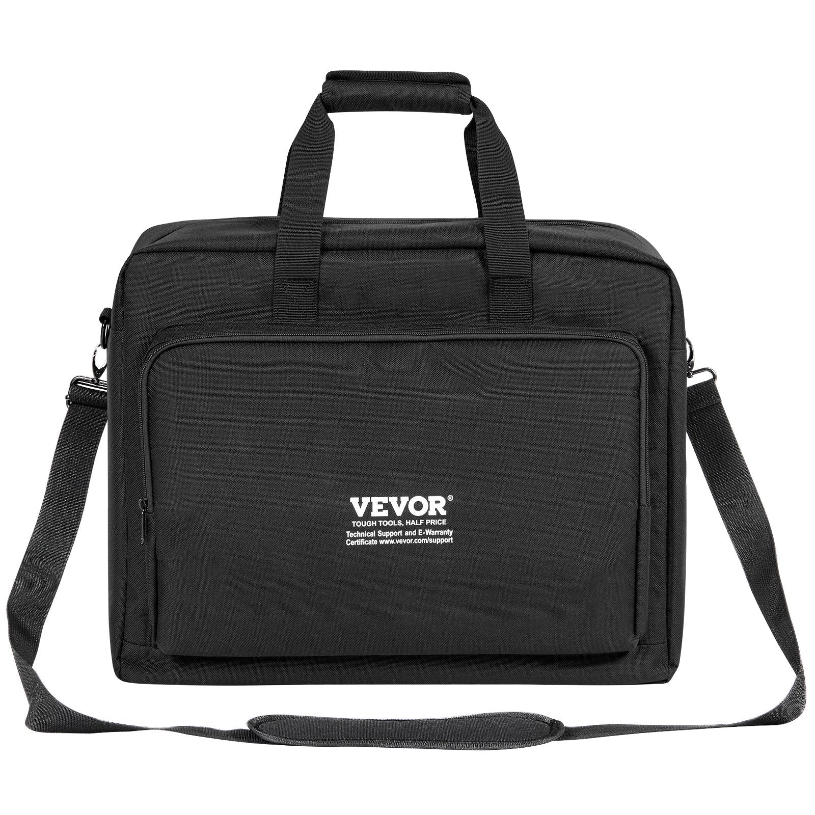 VEVOR Padded DJ Mixer Gig Bag, 1200D Oxford Fabric, DJ Gear Carry Bag with a Storage Pocket 4.92 ft Removable Shoulder Strap 0.39 in Padding, 19.29 x 8.66 x 15.34 in Storage Case for DJ Controller