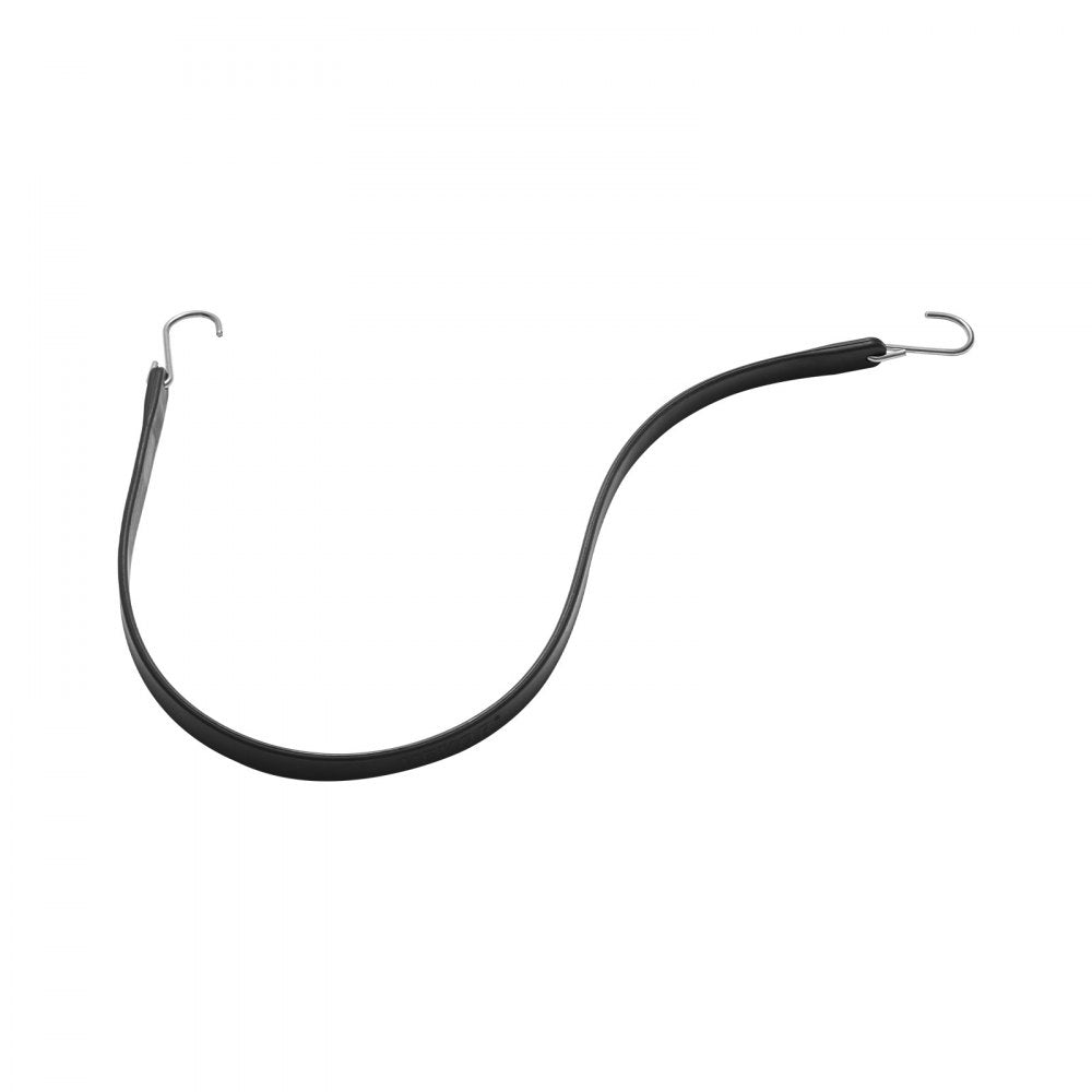 VEVOR 50 Pcs Flat Bungee Cord Set 19.8 mm Heavy Duty Bungee Straps with S-Hook