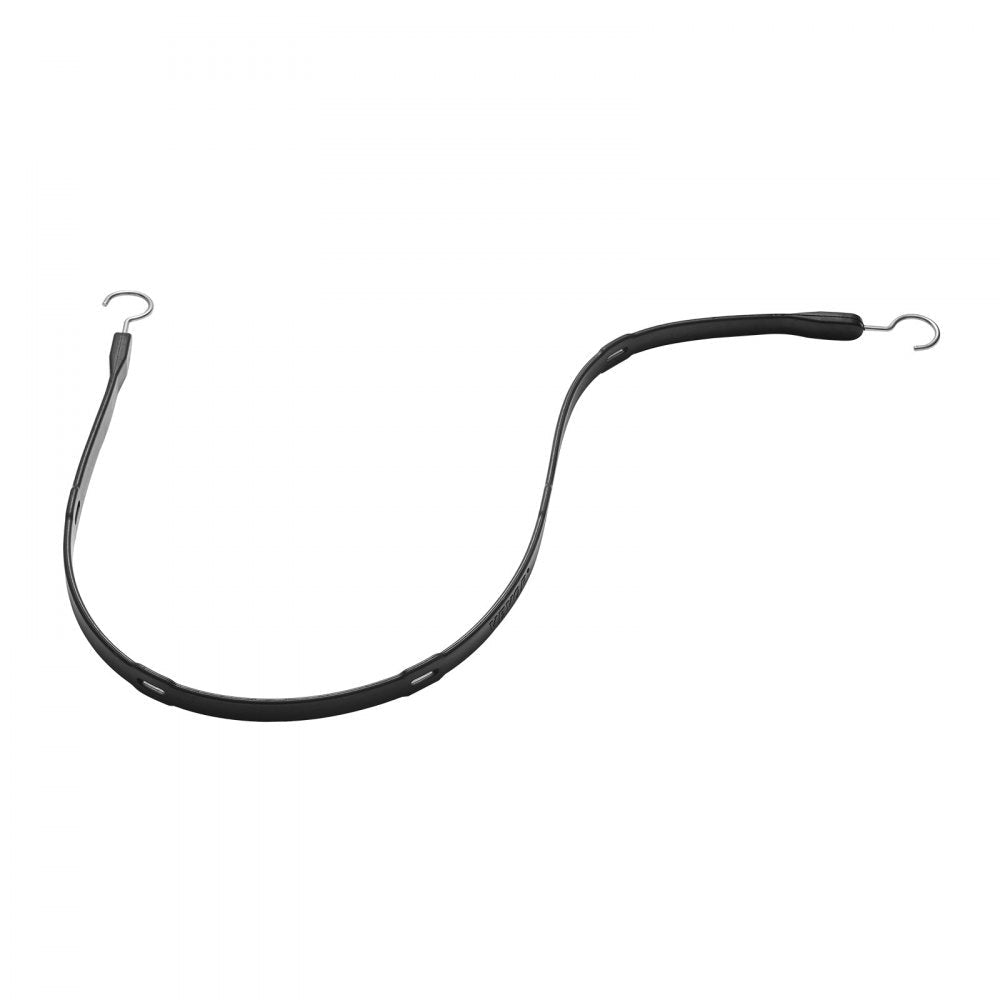 VEVOR 4 Pcs Flat Bungee Cord Set 20 mm Heavy Duty Bungee Straps with S-Hook 40"