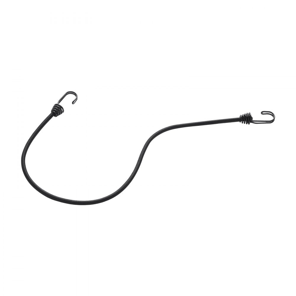 VEVOR 12 Pcs Bungee Cords with Hooks 32 In Heavy Duty Bungee Straps 8 mm Black