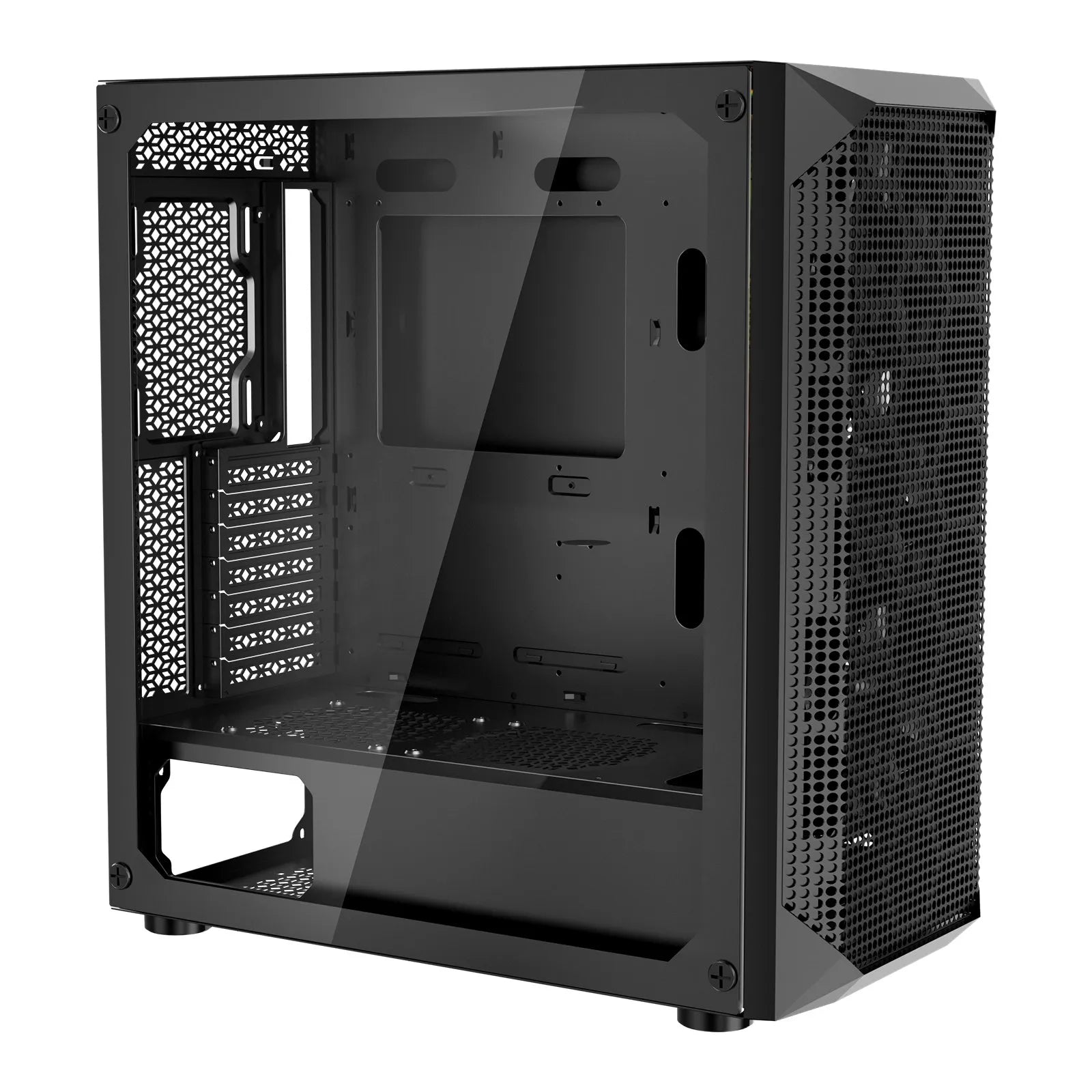 VEVOR PC Case Full-Tower Gaming Computer Case 3 PWM Fans for E-ATX Motherboard