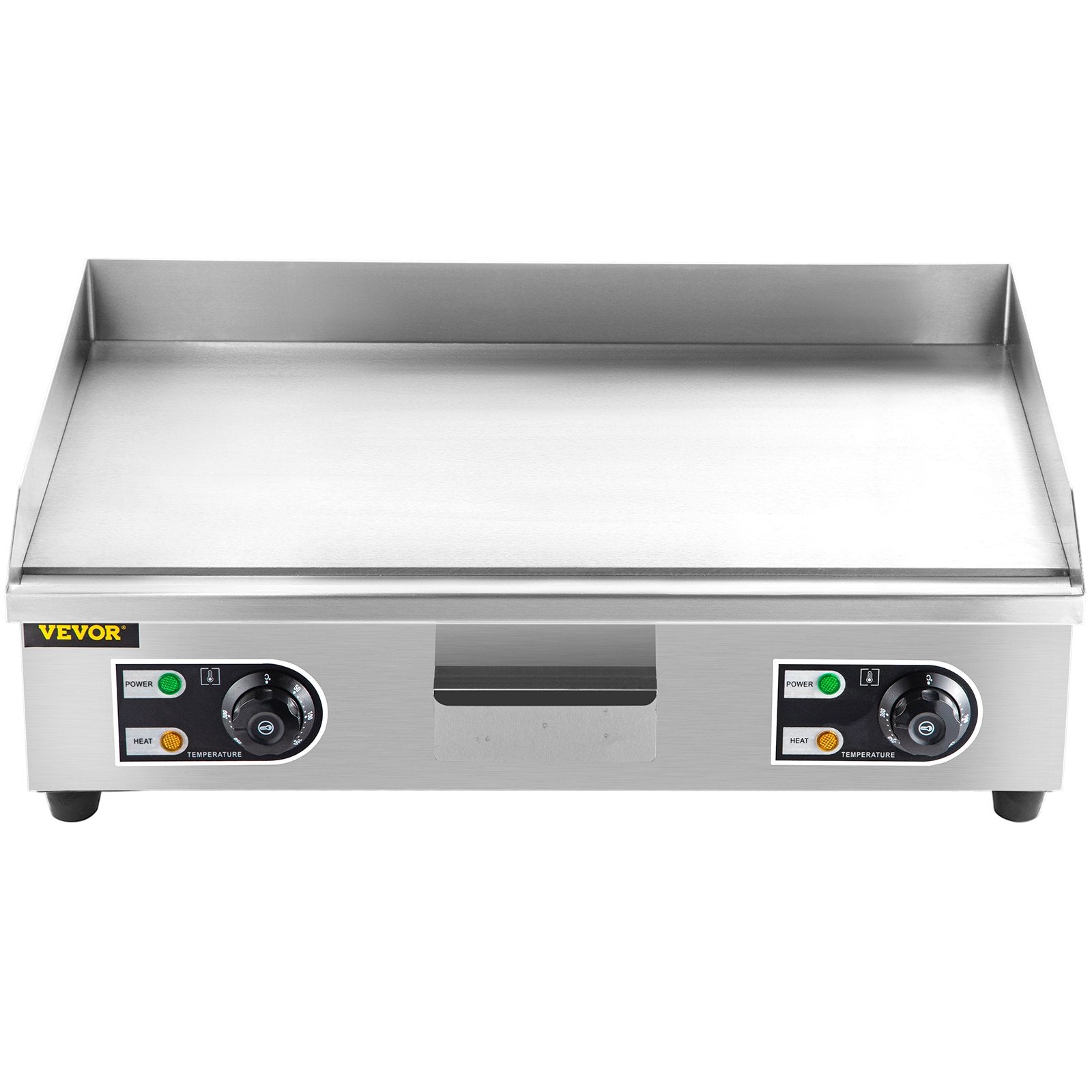 3000W 30" Electric Countertop Griddle Stainless steel Adjustable Temp Control Commercial Restaurant Grill