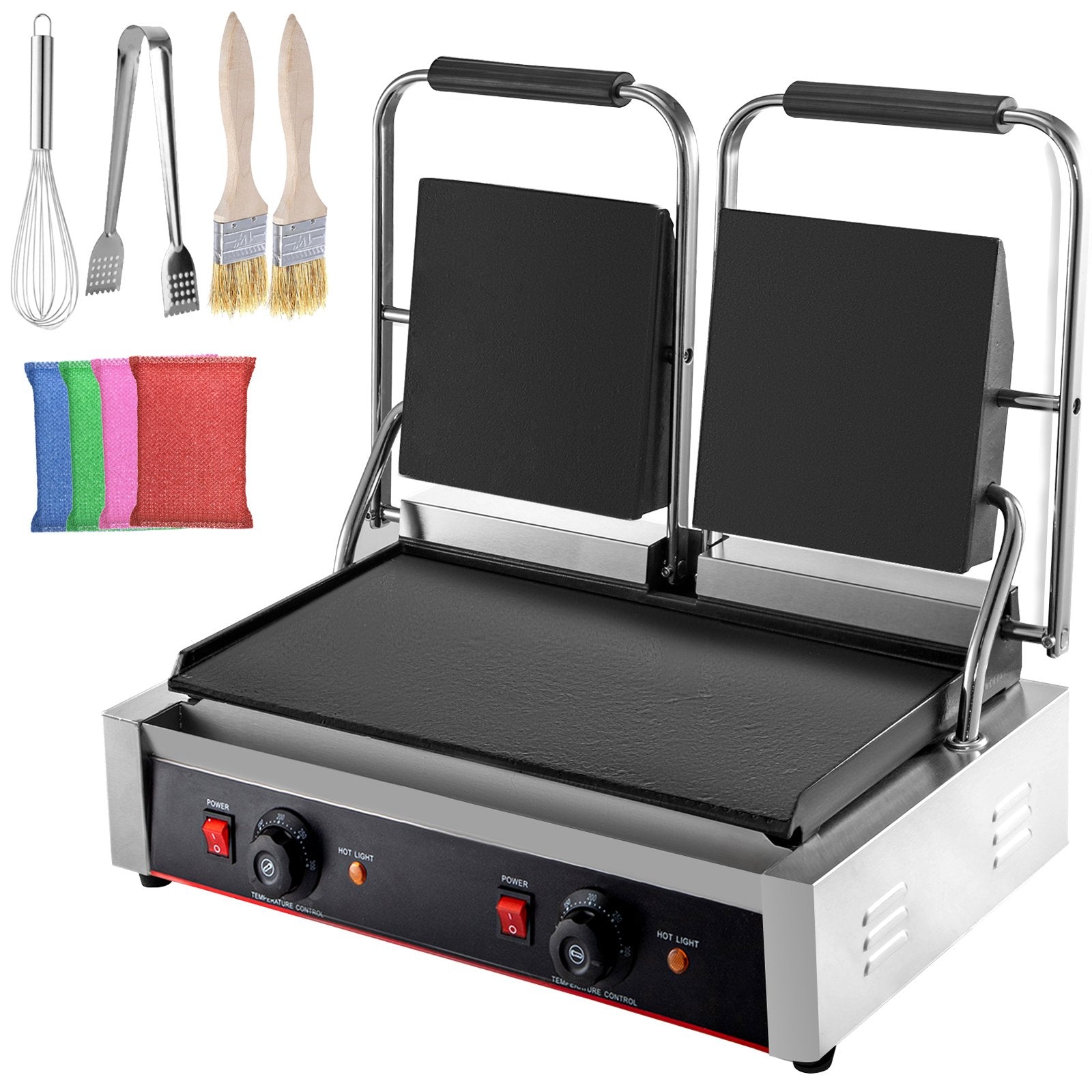3600W Electric Bread Twin Grill Sandwich Bread Toaster Press Maker