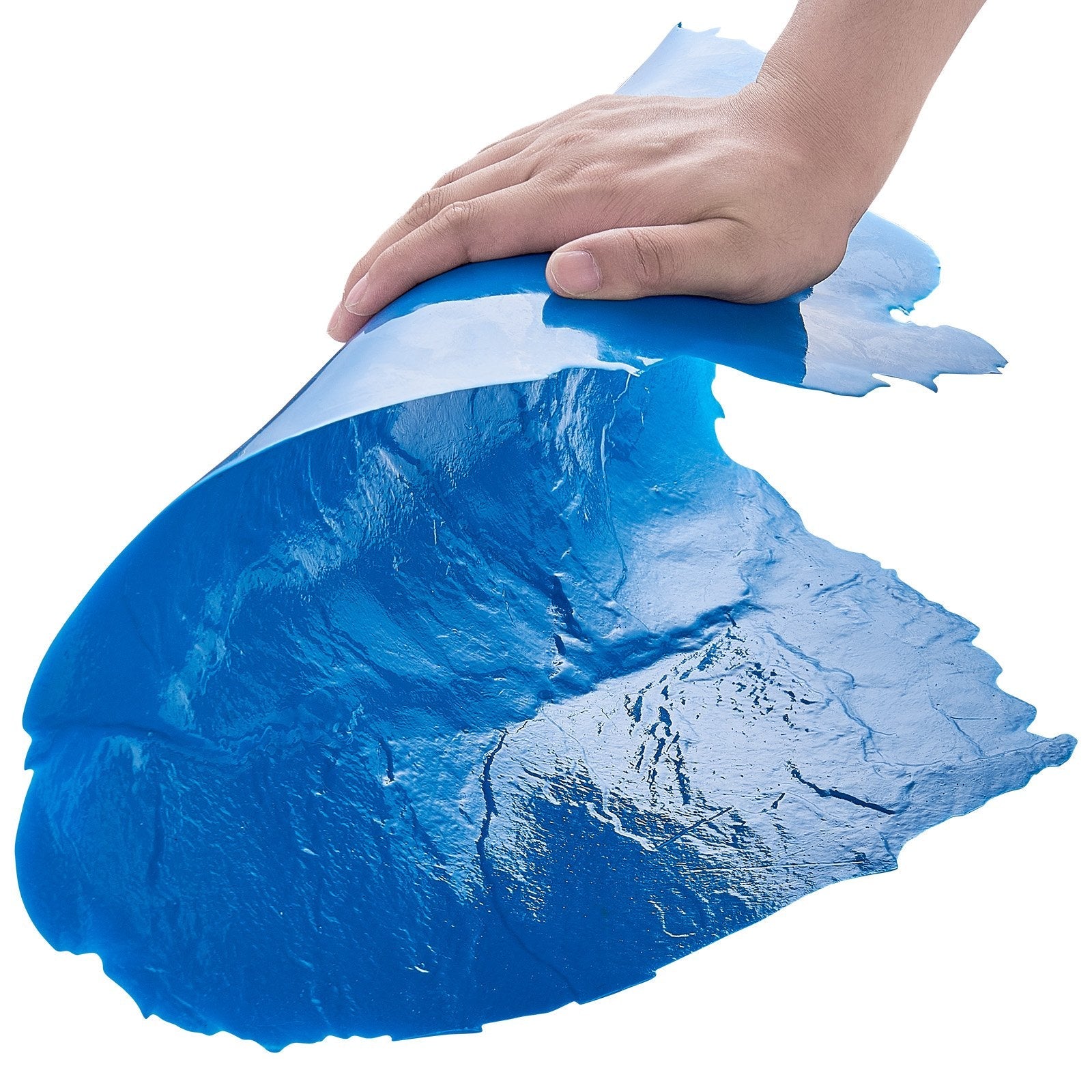 VEVOR Concrete Stamps Mat 36 in & 18 in 4 pcs Texturing Skin Polyurethane Molds