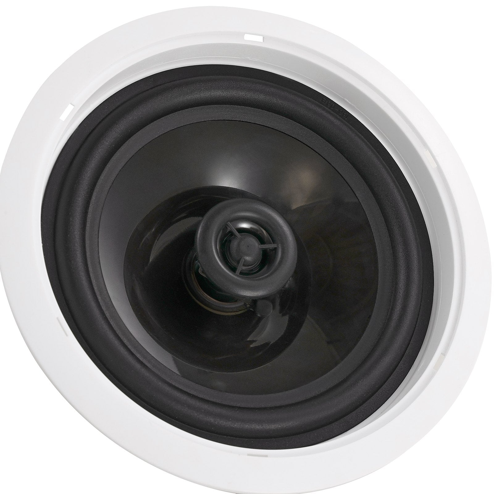 VEVOR 6.5 Inch in Ceiling Speakers, 150-Watts, Flush Mount Ceiling & in-Wall Speakers System with 8?Impedance 89dB Sensitivity, for Home Kitchen Living Room Bedroom or Covered Outdoor Porches, Single