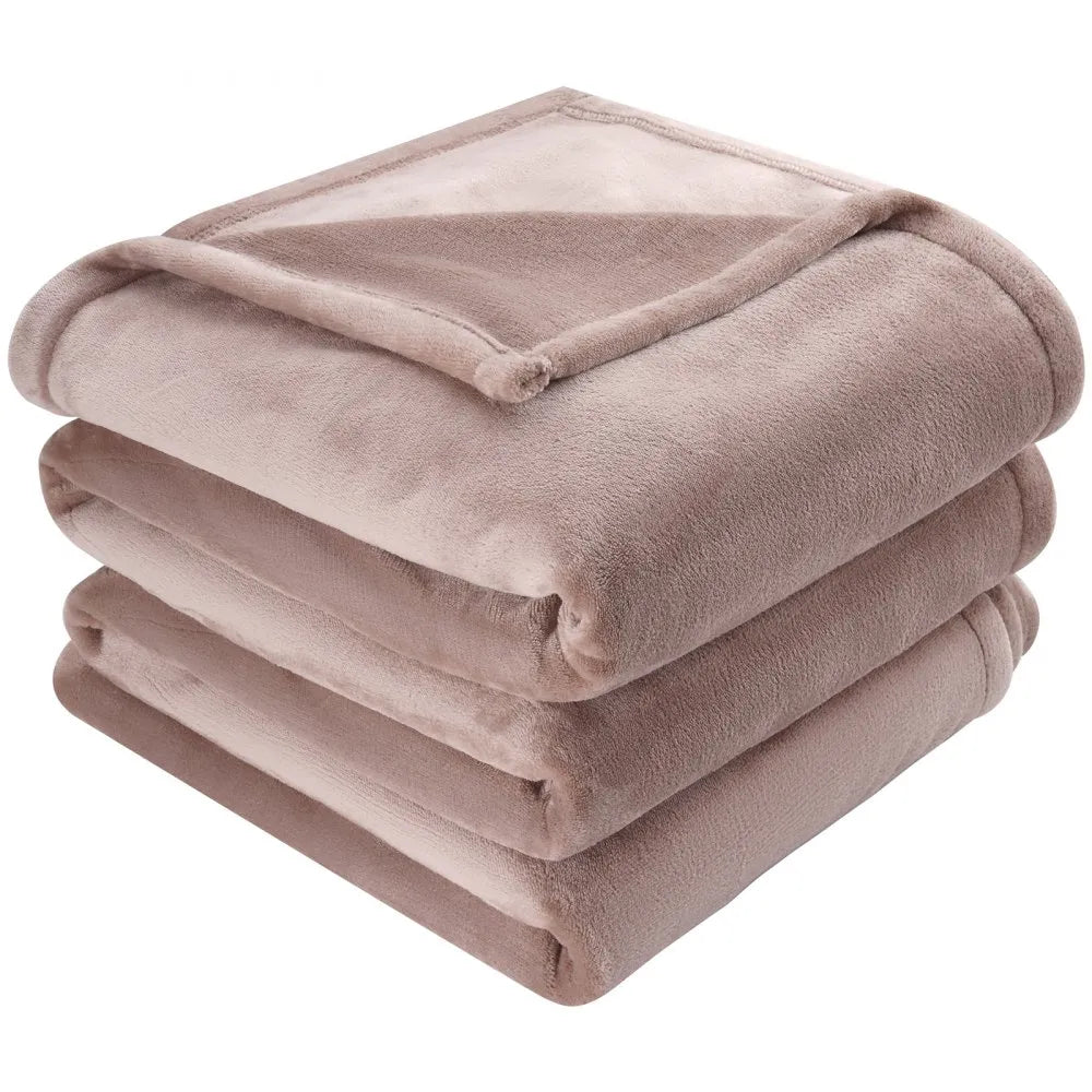 King Size Electric Heated Blanket 100" x 90" with Dual Controls and 5 Heat Levels