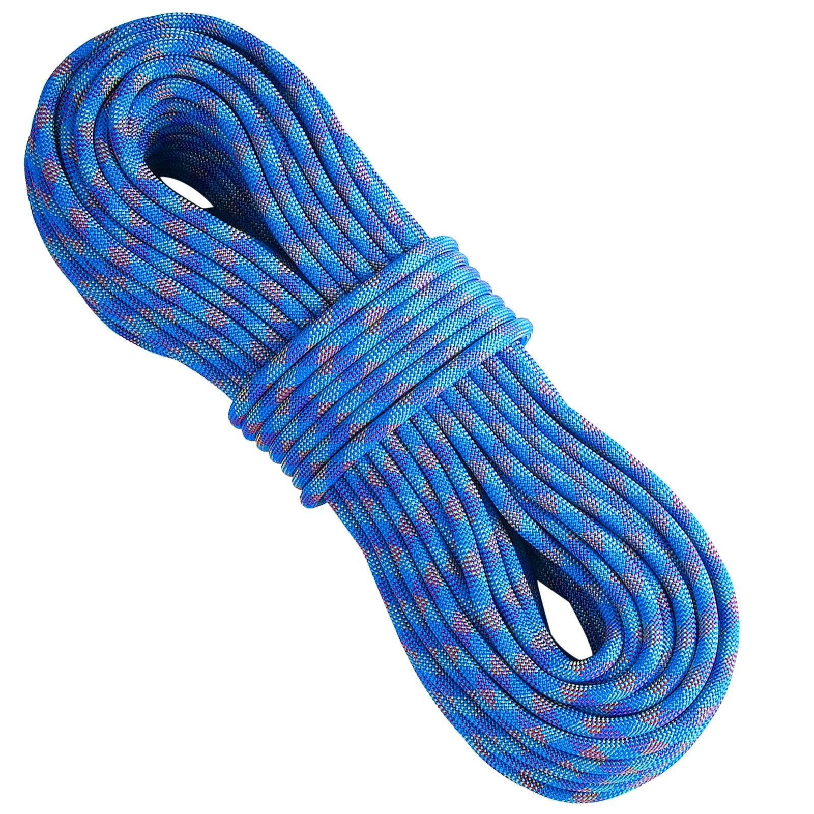 VEVOR 10.2mm Dynamic Climbing Rope 60M(197ft) Outdoor Rock Climbing Rope Blue