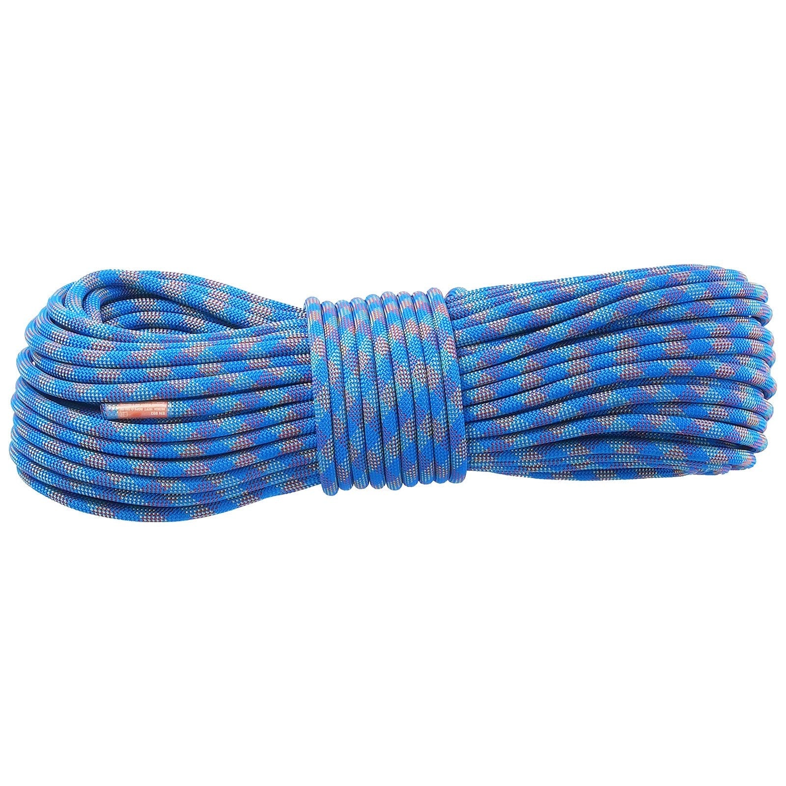 VEVOR 10.2mm Dynamic Climbing Rope 70M(230ft) Outdoor Rock Climbing Rope Blue