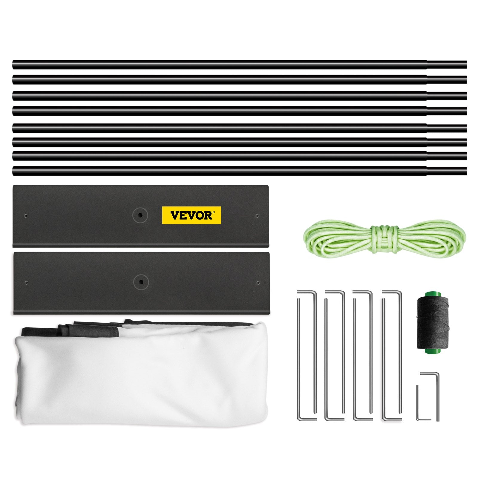 VEVOR Outdoor Movie Screen w/ Stand Portable Movie Screen 135" Projector Screen