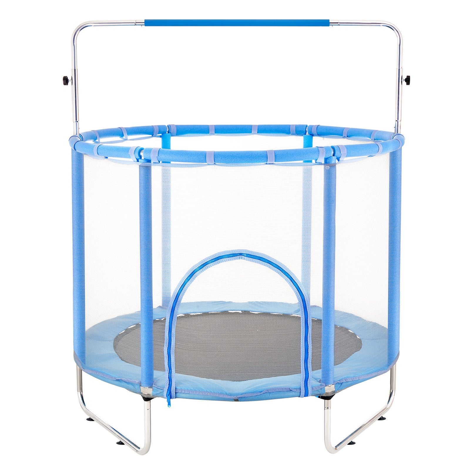 VEVOR 55" Trampoline for Kids Mini Toddler Trampoline with Net Indoor Outdoor