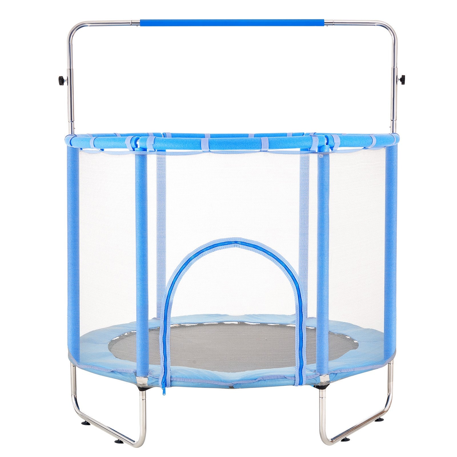 VEVOR 55" Trampoline for Kids Mini Toddler Trampoline with Net Indoor Outdoor