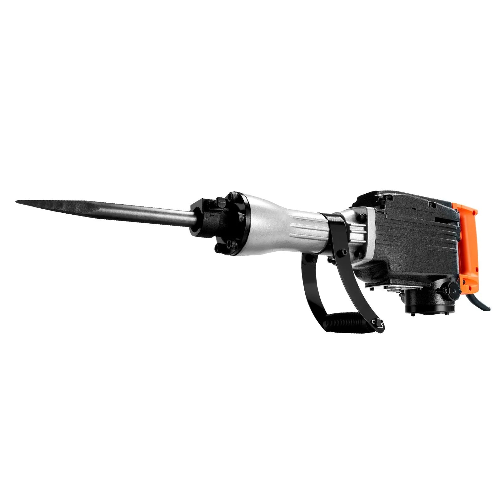 VEVOR Demolition Jack Hammer, 2200W Jack Hammer Concrete Breaker, 1350 BPM Heavy Duty Electric Jack Hammer, 4pcs Chisels Bit with Case, Black