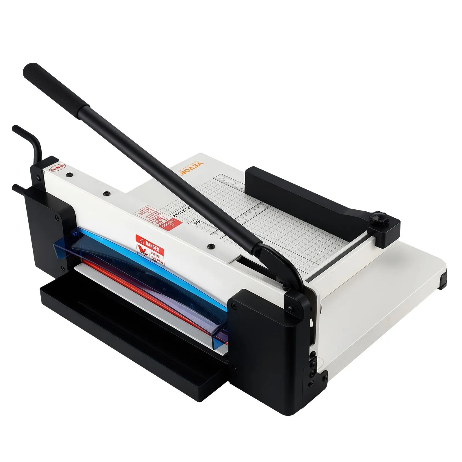 VEVOR Paper Cutter 12" A4 Guillotine Paper Trimmer 400 Sheet Capacity Metal Base