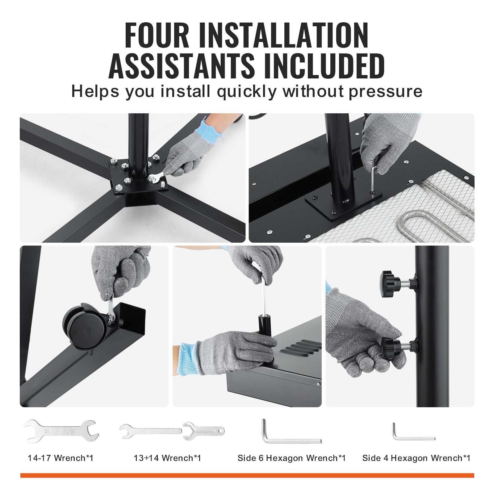 VEVOR Flash Dryer, 18 x 25 inch Flash Dryer for Screen Printing, High Power Silk Screen Printing Dryer with Height Adjustable Stand, 360° Rotation, X-Shaped Base, Steel T-Shirt Curing Machine