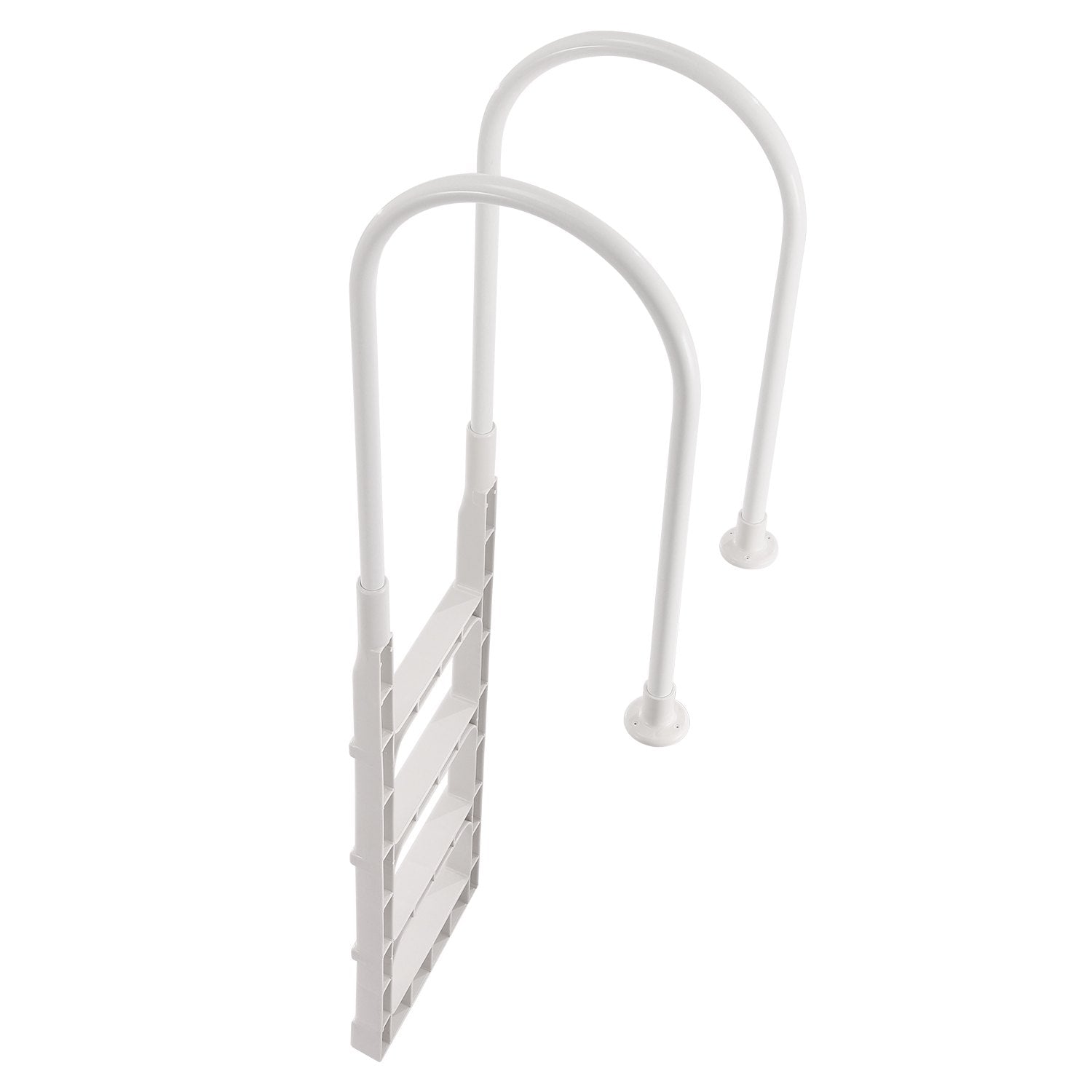 VEVOR Thickened 4-Step Pool Ladder 2 Handrails Loads 300 lb for 48-54 In Pool