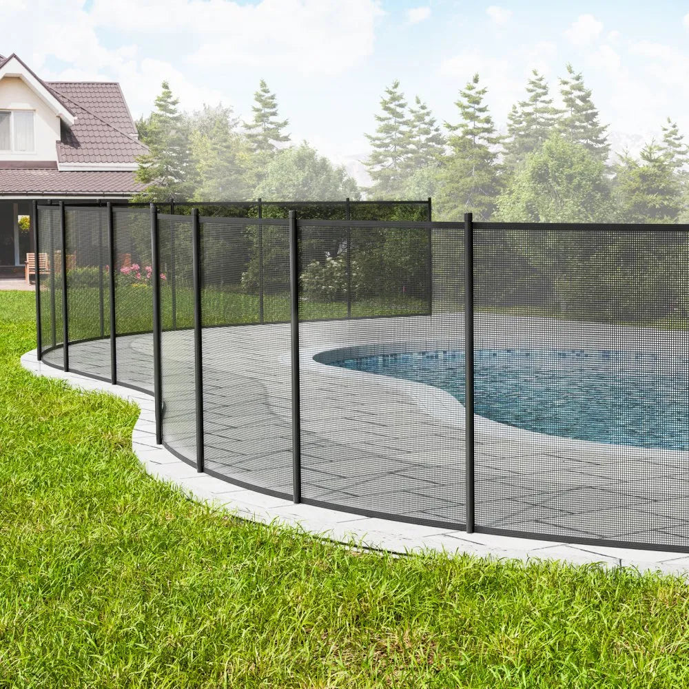 VEVOR Pool Fence 4 x 108 FT Removable Pool Fences for Inground Pools Outdoor
