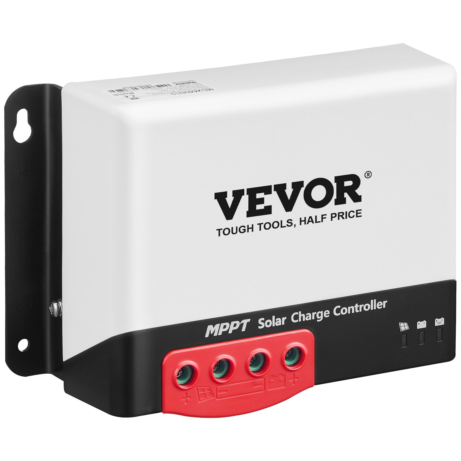 VEVOR 30A MPPT Solar Charge Controller, 12V / 24V Auto DC Input, Solar Panel Regulator Charger with Bluetooth Module, 98% Charging Efficiency for Sealed(AGM), Gel, Flooded and Lithium Battery Charging