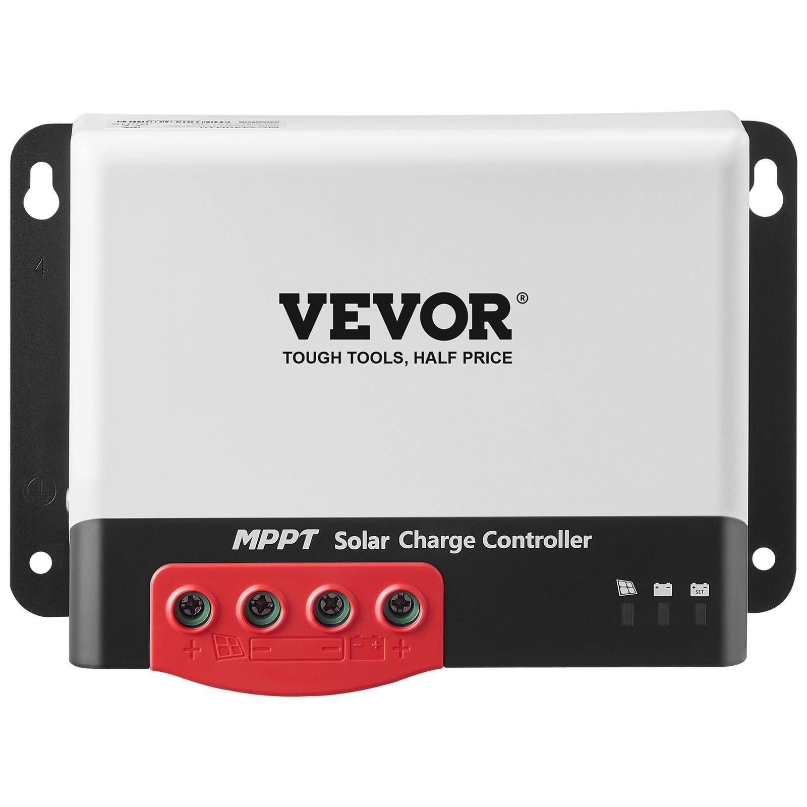 VEVOR 40A MPPT Solar Charge Controller, 12V / 24V Auto DC Input, Solar Panel Regulator Charger with Bluetooth Module, 98% Charging Efficiency for Sealed(AGM), Gel, Flooded and Lithium Battery Charging