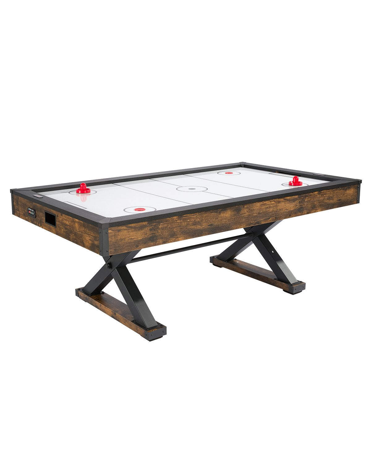 VEVOR 84" Air Hockey Table Air Powered Arcade Table Electronic Scorer Pushers