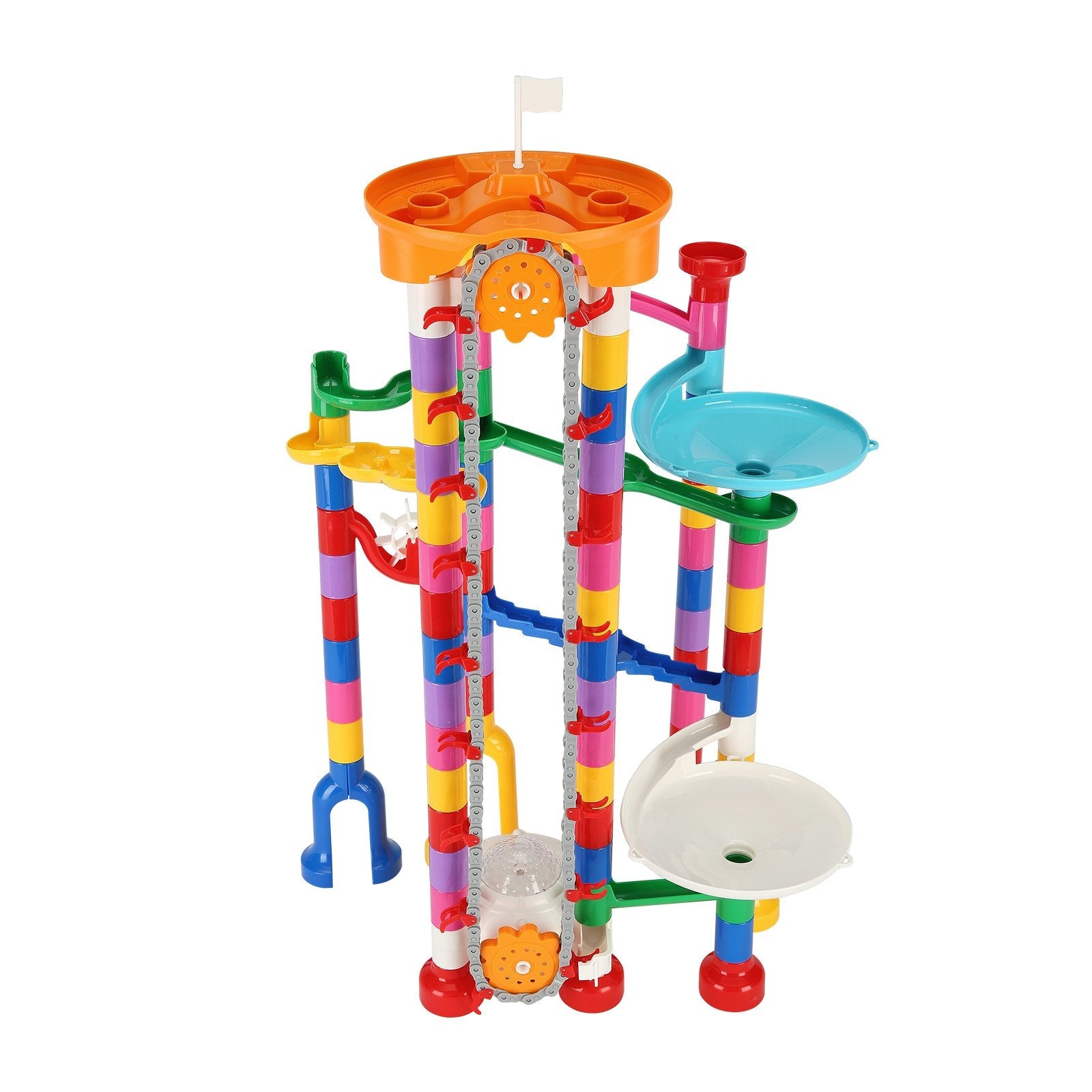 VEVOR Marble Run Set 230 PCS with Motorized Elevator Educational Gift for Kids