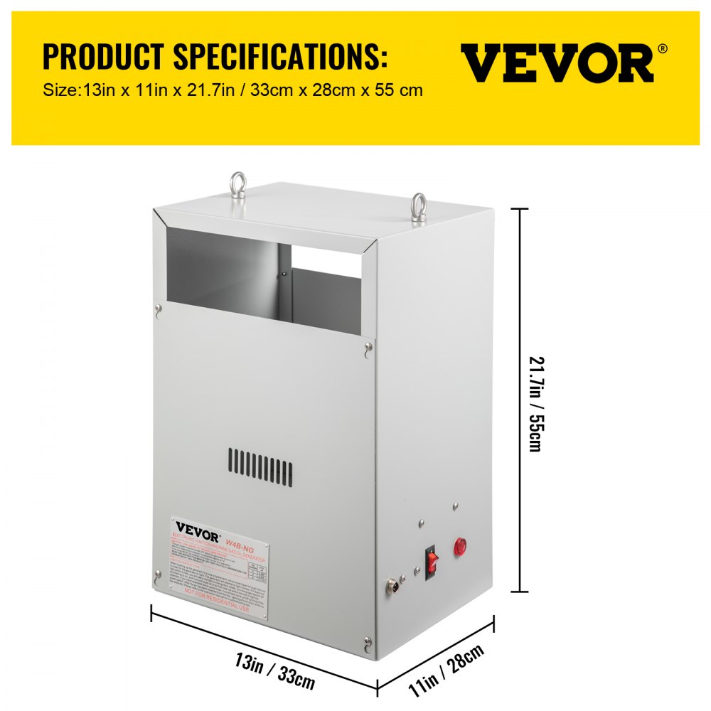 VEVOR CO2 Burner, 4 Brass Burner CO2 Generator for Plant, Natural Gas NG Carbon Dioxide Generator Burner, 12540 BTU/Hr, Built-In Electronic Ignition, for Greenhouse Green Tent Hydroponic Grow Room
