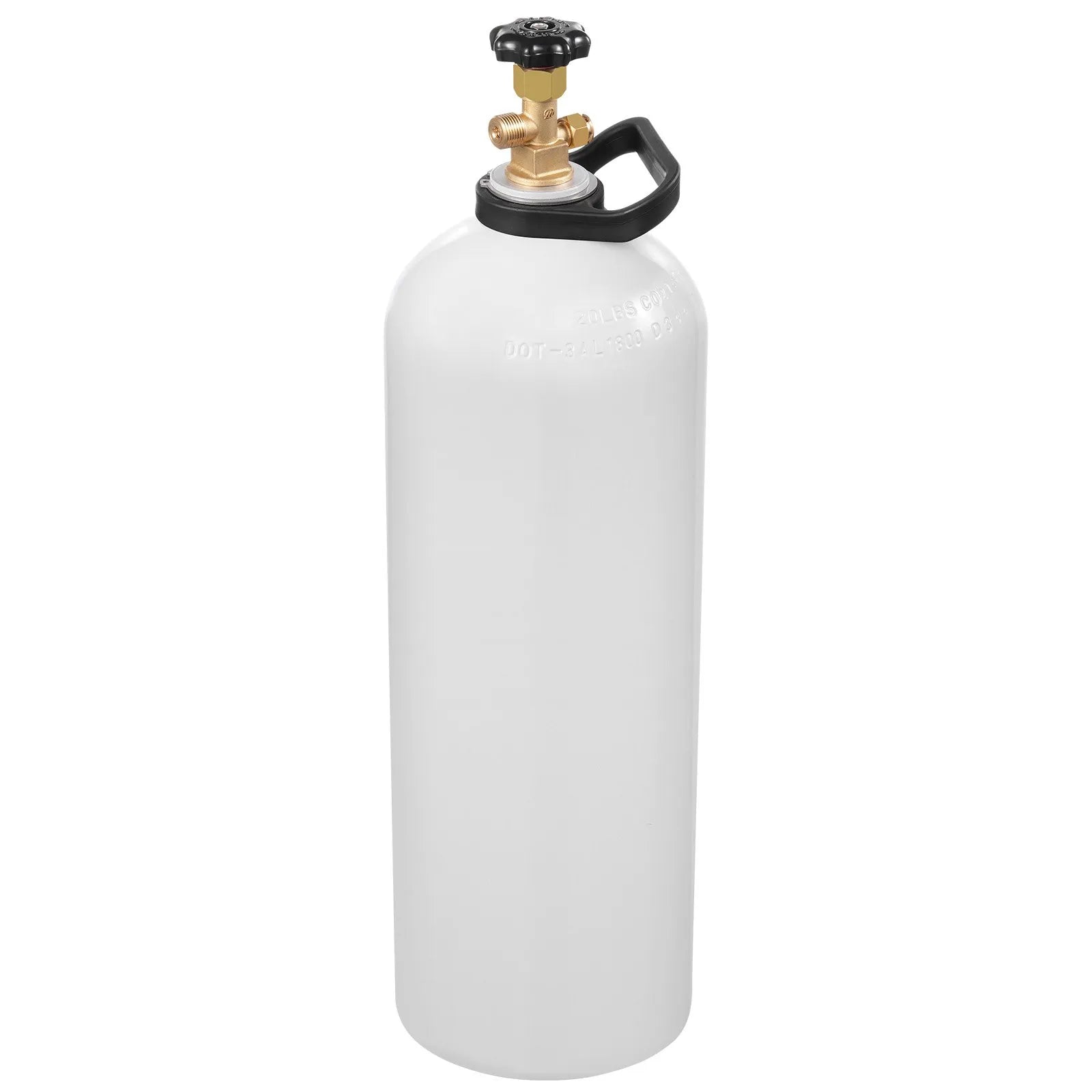 VEVOR CO2 Tank 20 lbs Aluminum Alloy Cylinder with CGA320 Valve for Draft Beer